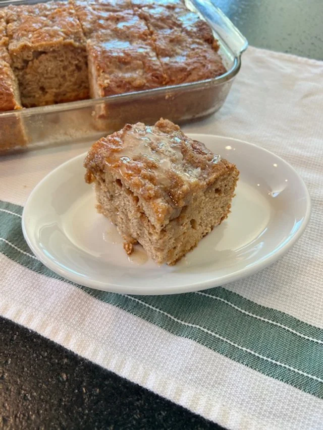 Sourdough Apple Snack Cake