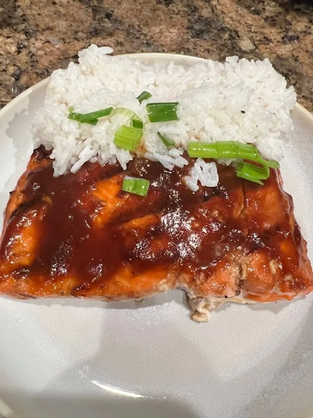 Passion Fruit BBQ Salmon