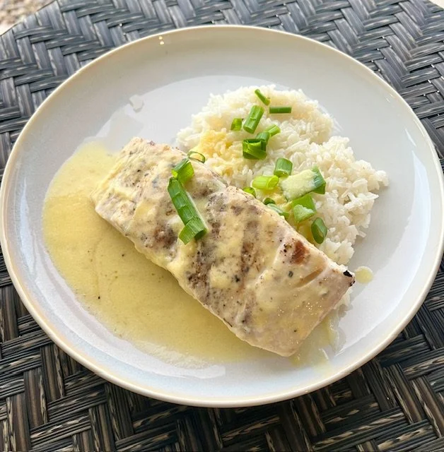 Mahi Mahi with Mango Champagne Butter