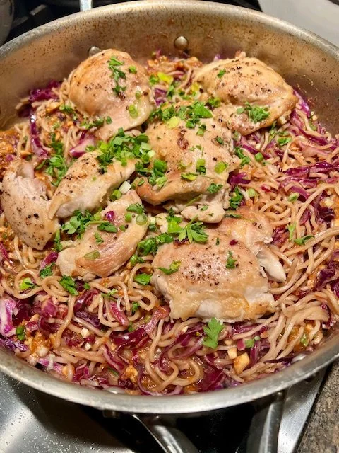 Thai Chicken Peanut Noodles