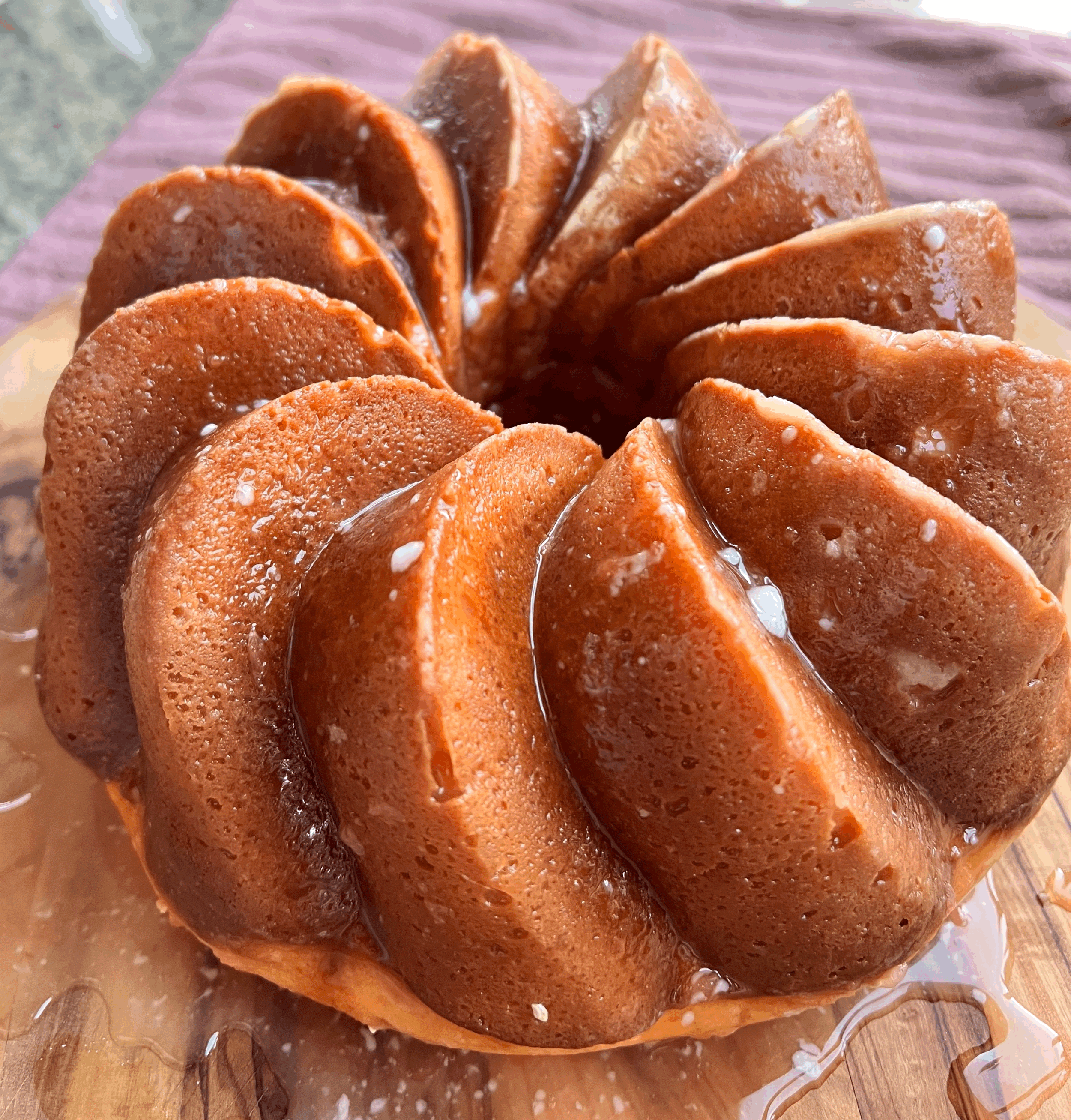 Grapefruit Drizzle Bundt Cake