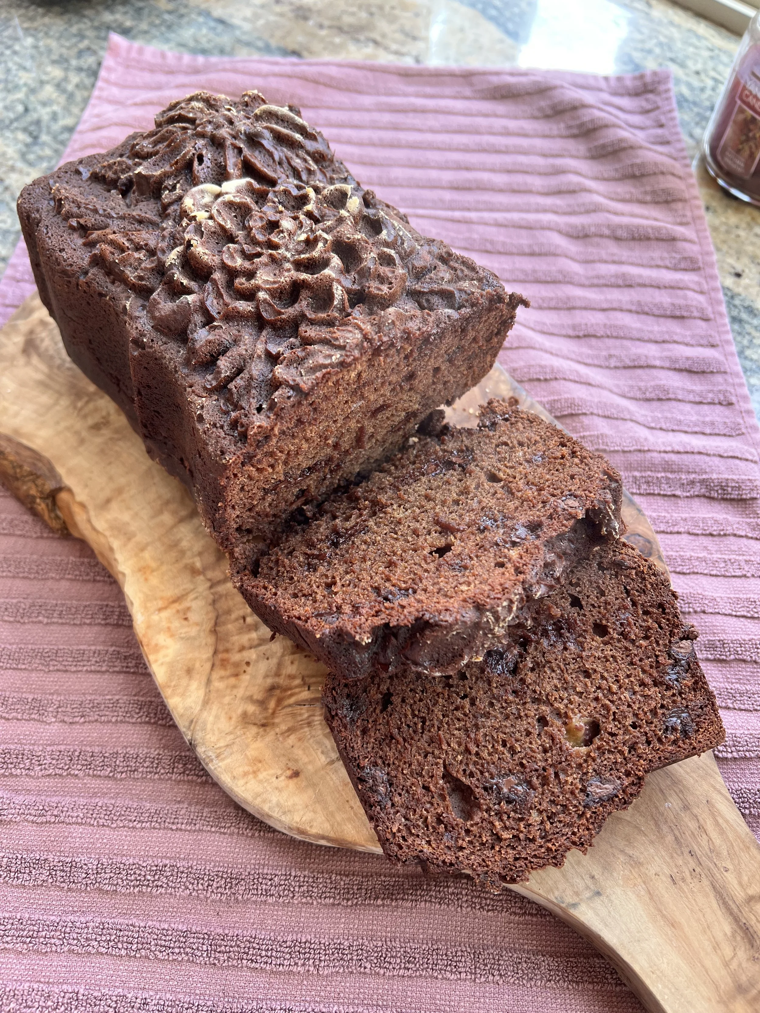 Chocolate Banana Espresso Bread