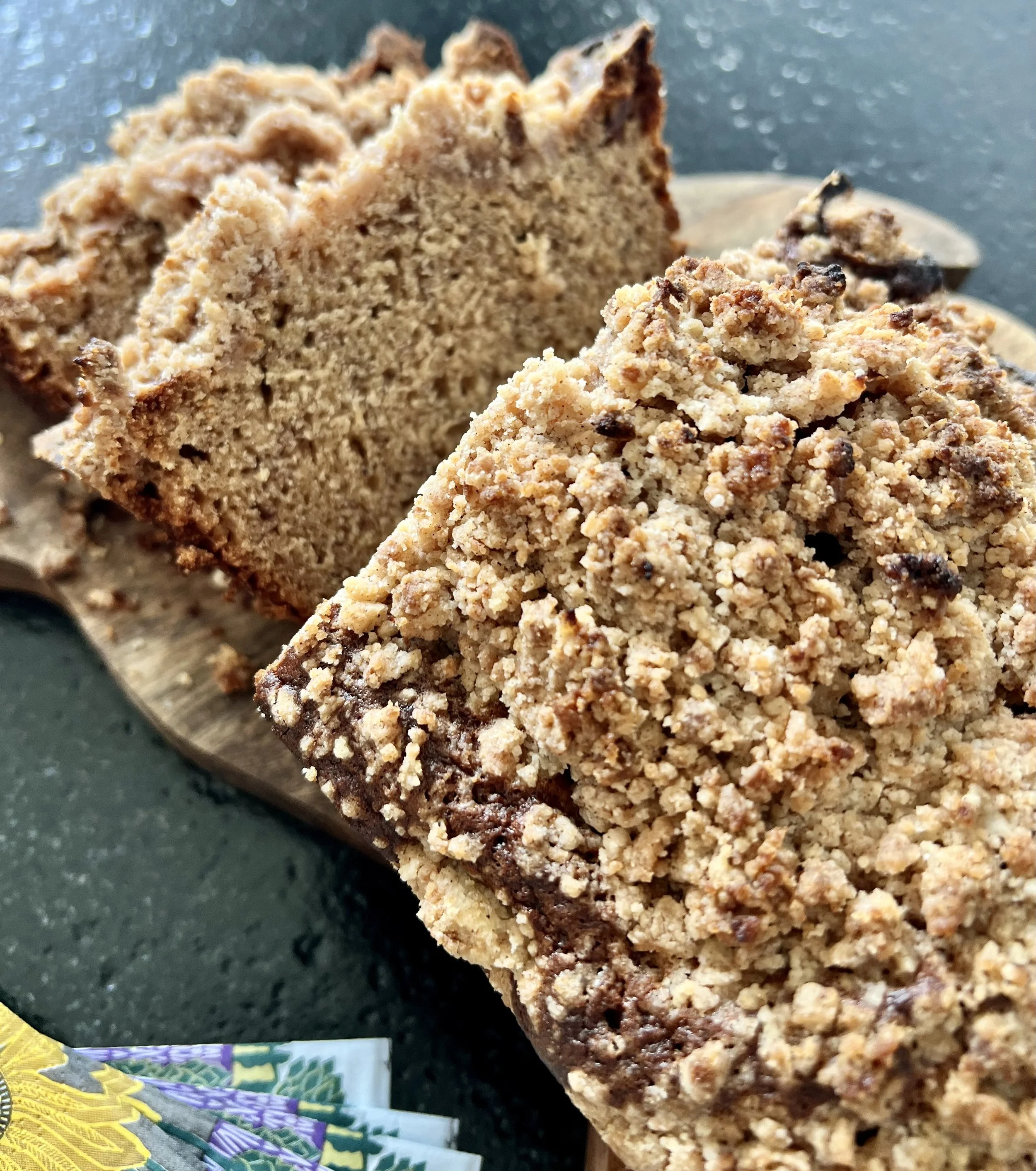 Cinnamon Crunch Banana Bread