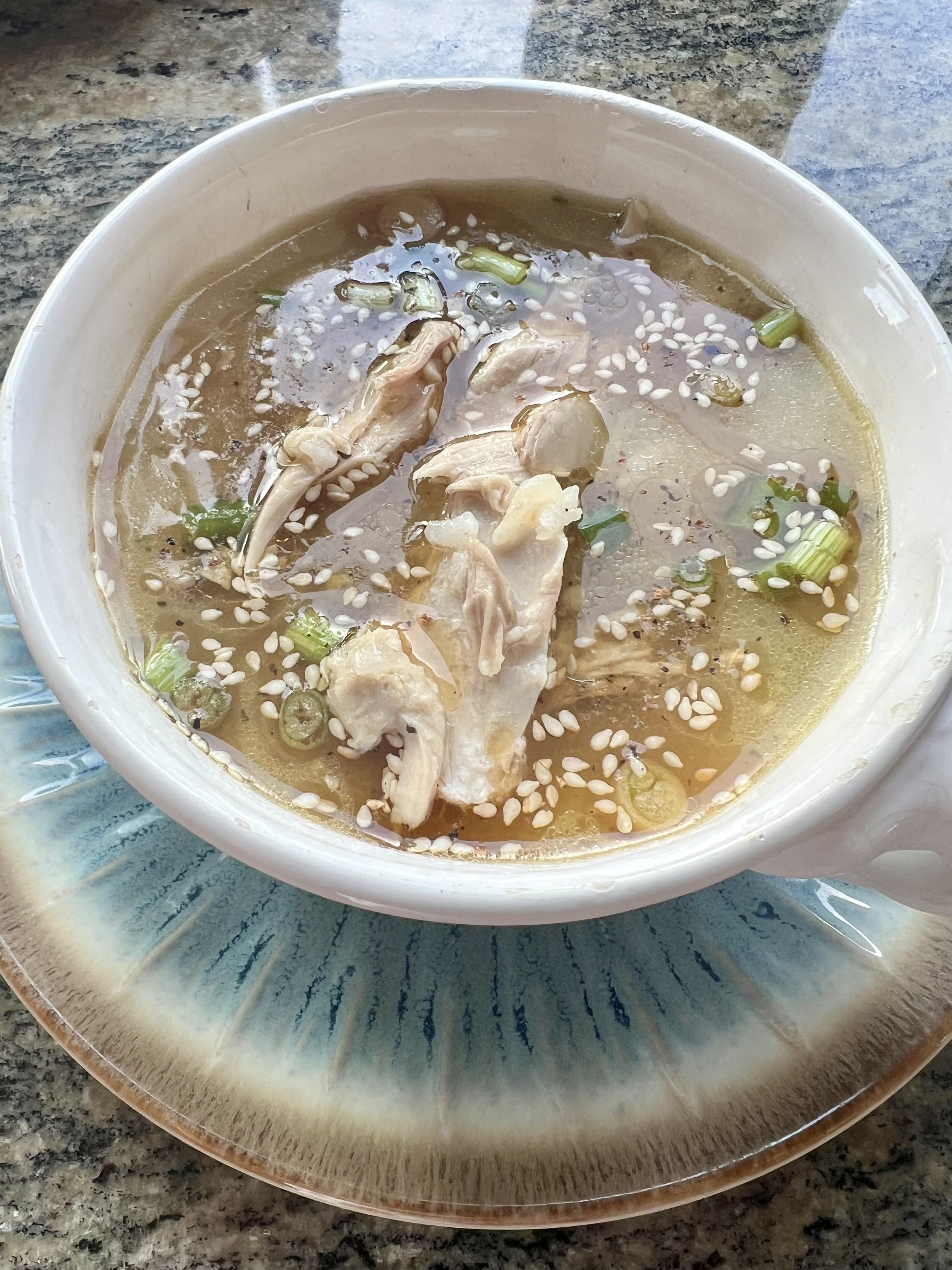 Gingered Chicken Soup