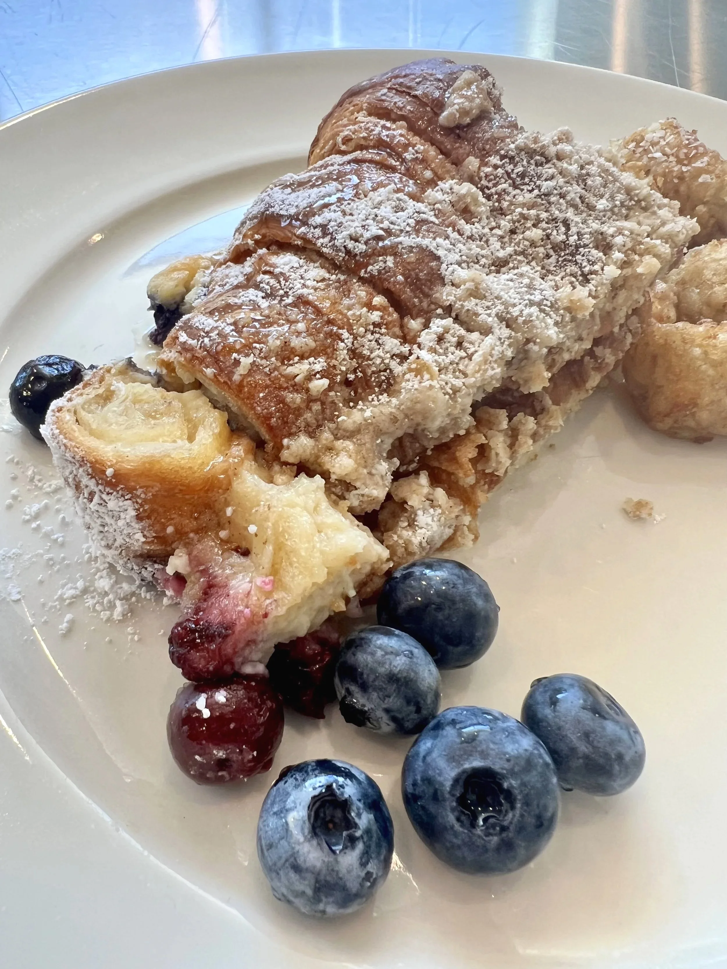 Baked Blueberry Lemon French Toast