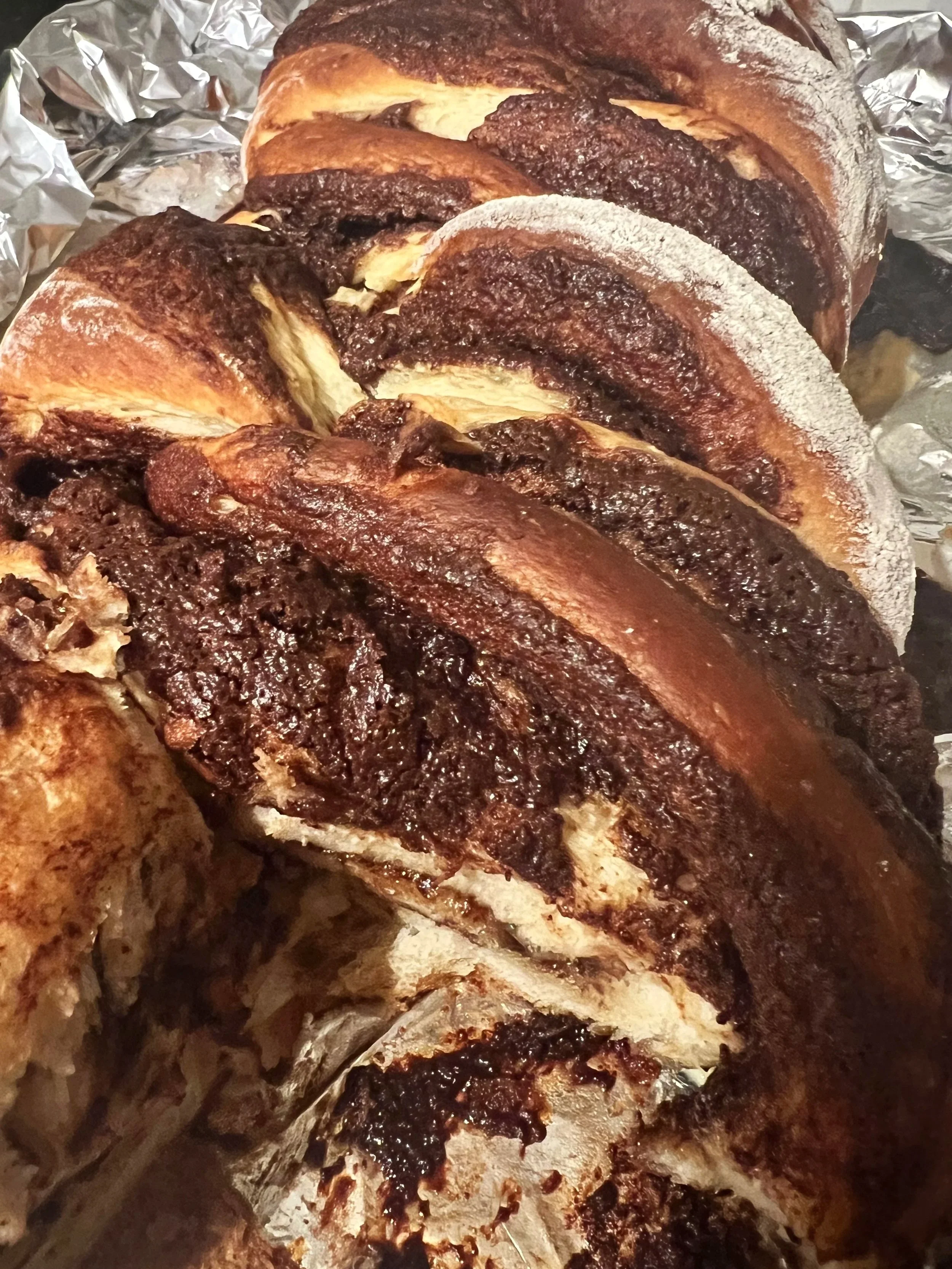 Sourdough Banana Chocolate Babka