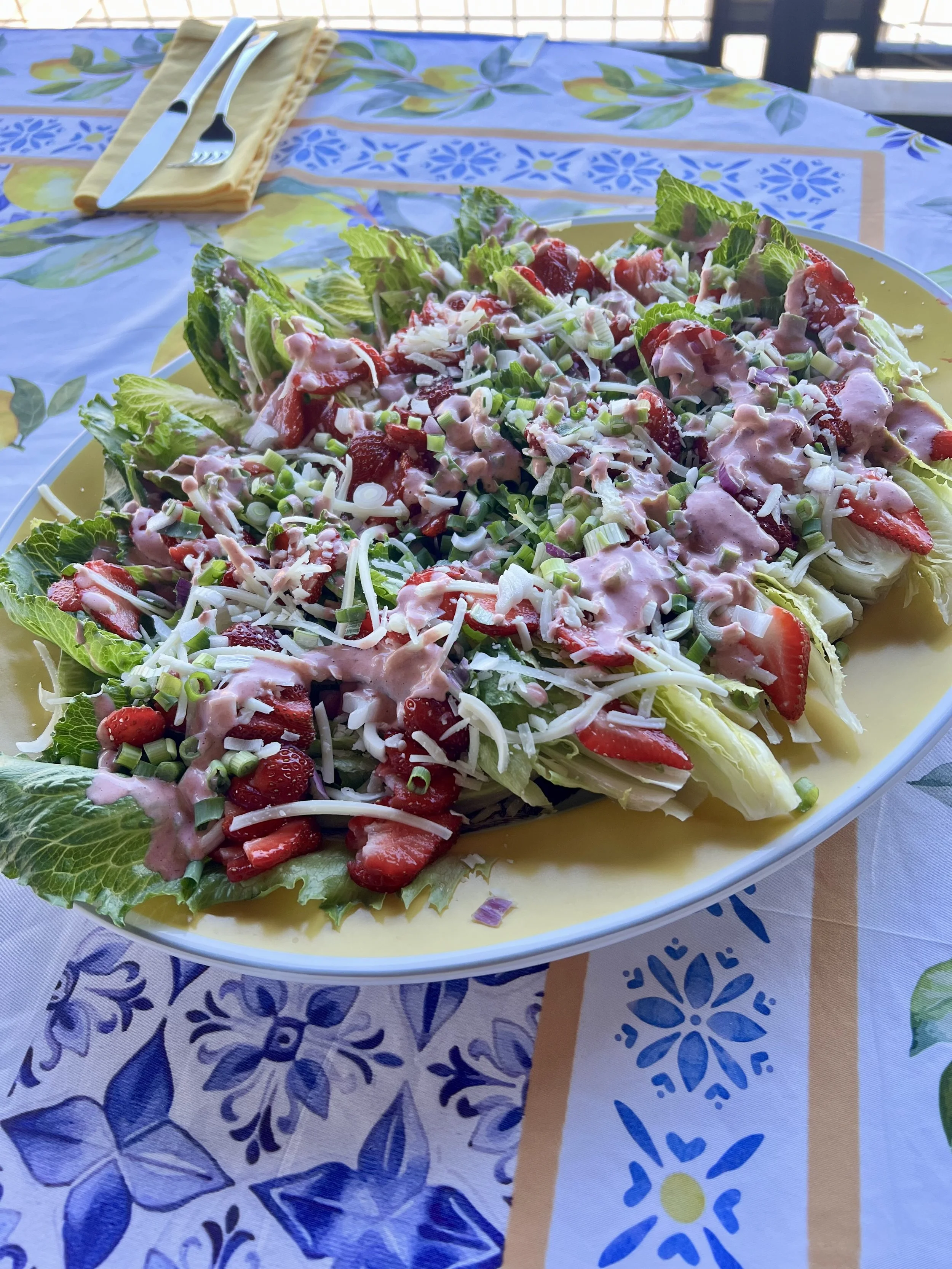 Strawberry Caesar Salad Dressing