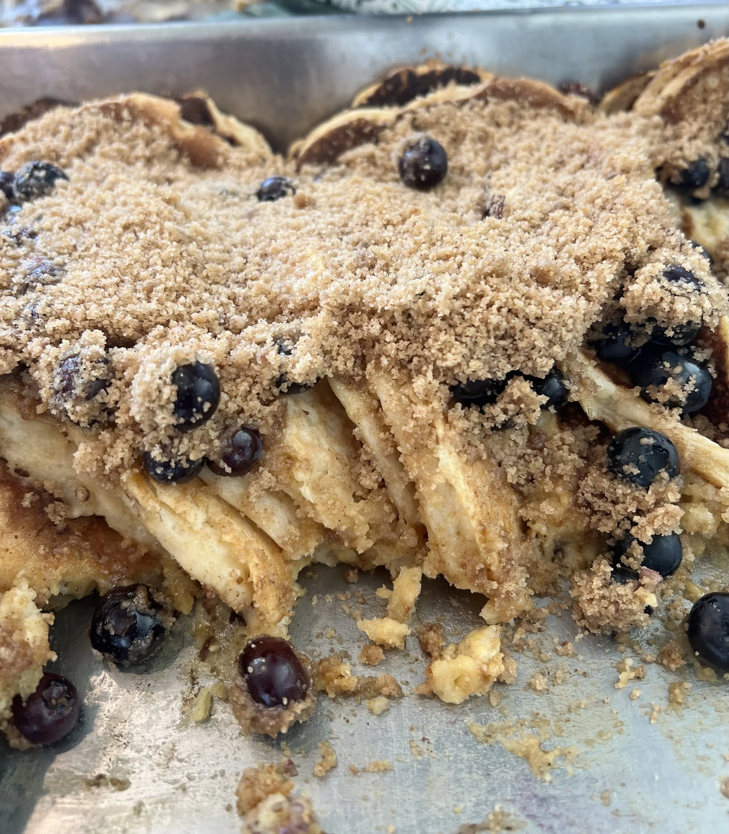 Blueberry Pancake French Toast
