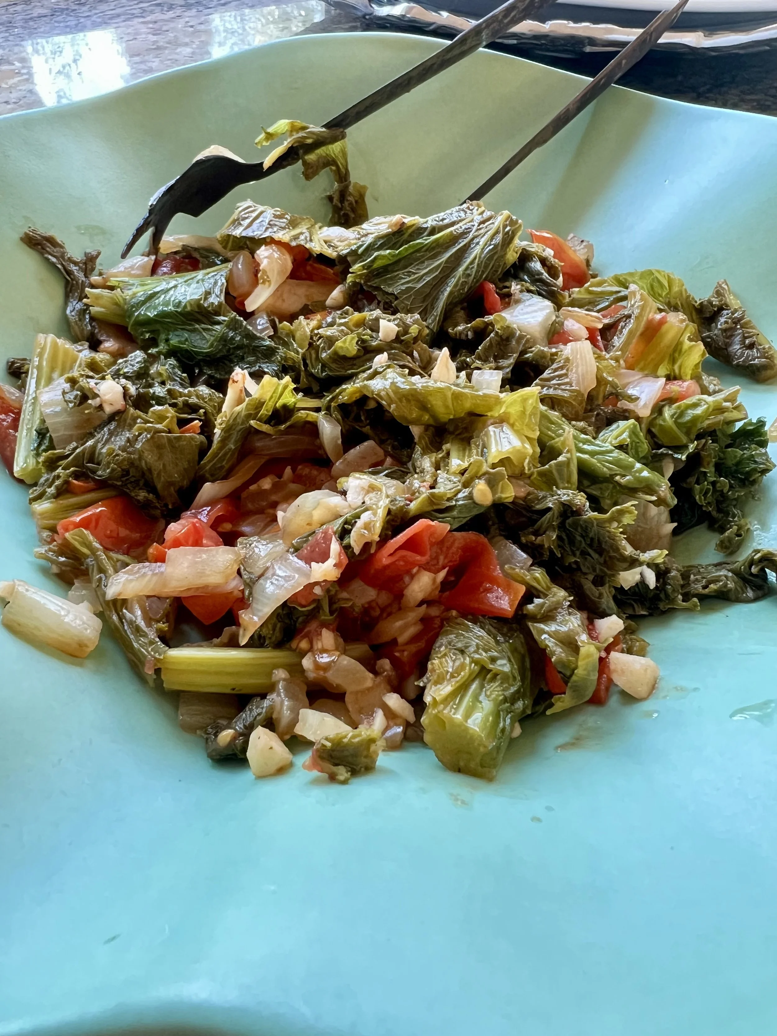 Sautéed Mustard Greens