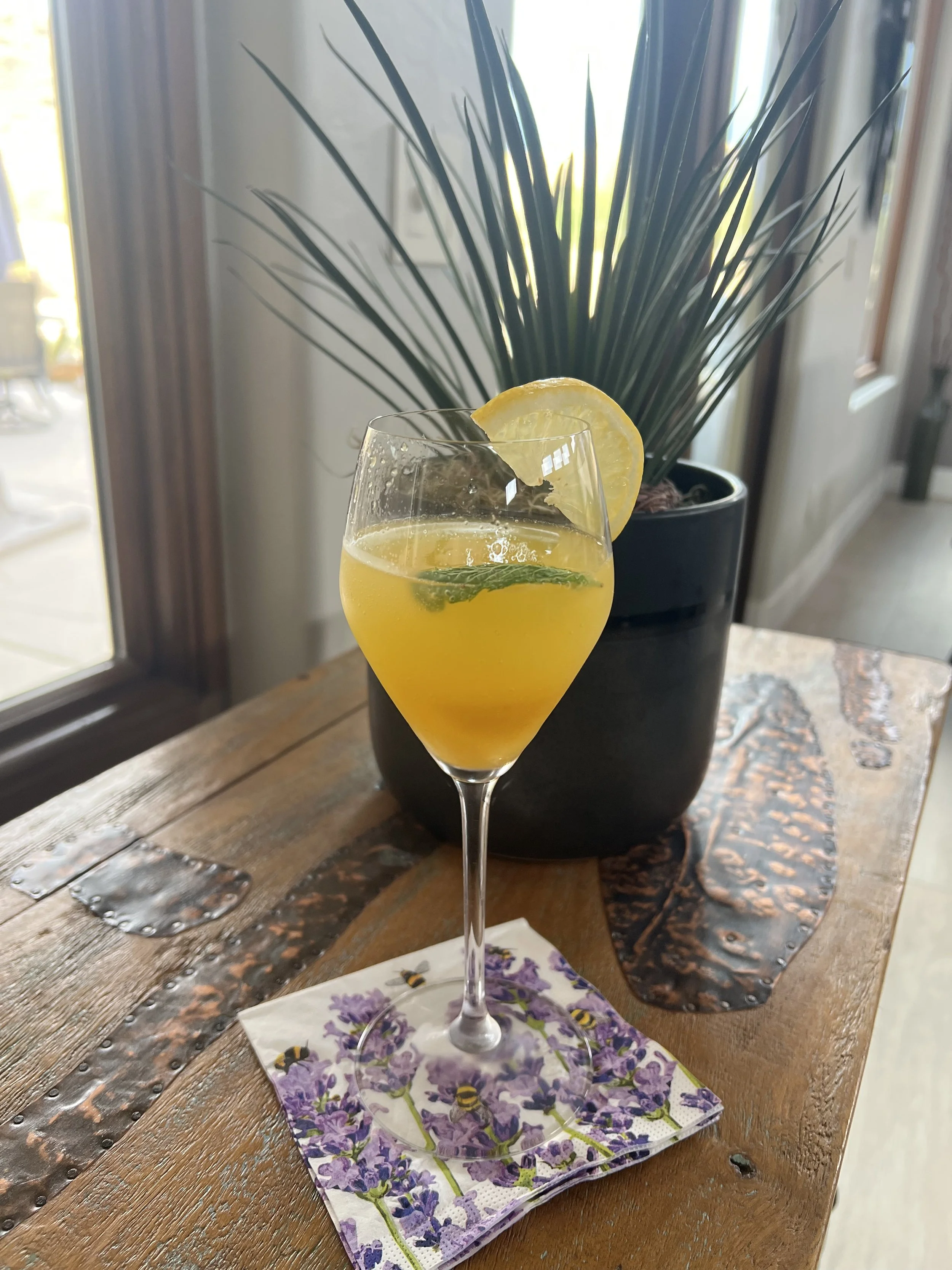 Fuzzy Naval Martini Mocktail