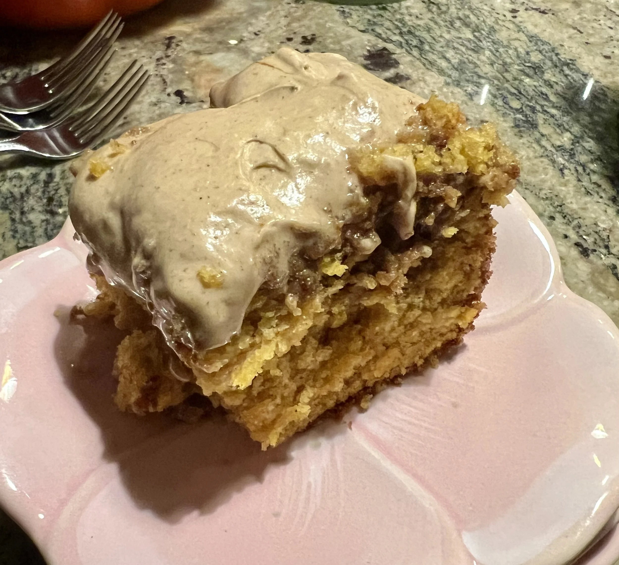 Pumpkin Spice Latte Leche Cake