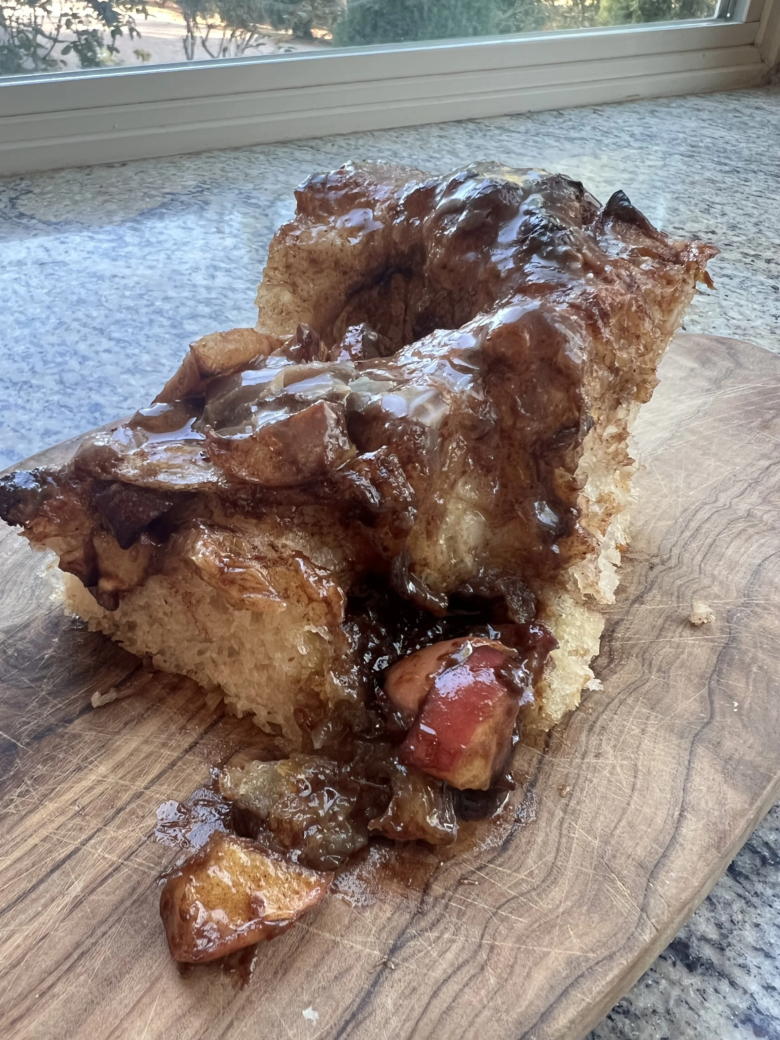 Sourdough Apple Fritter Focaccia