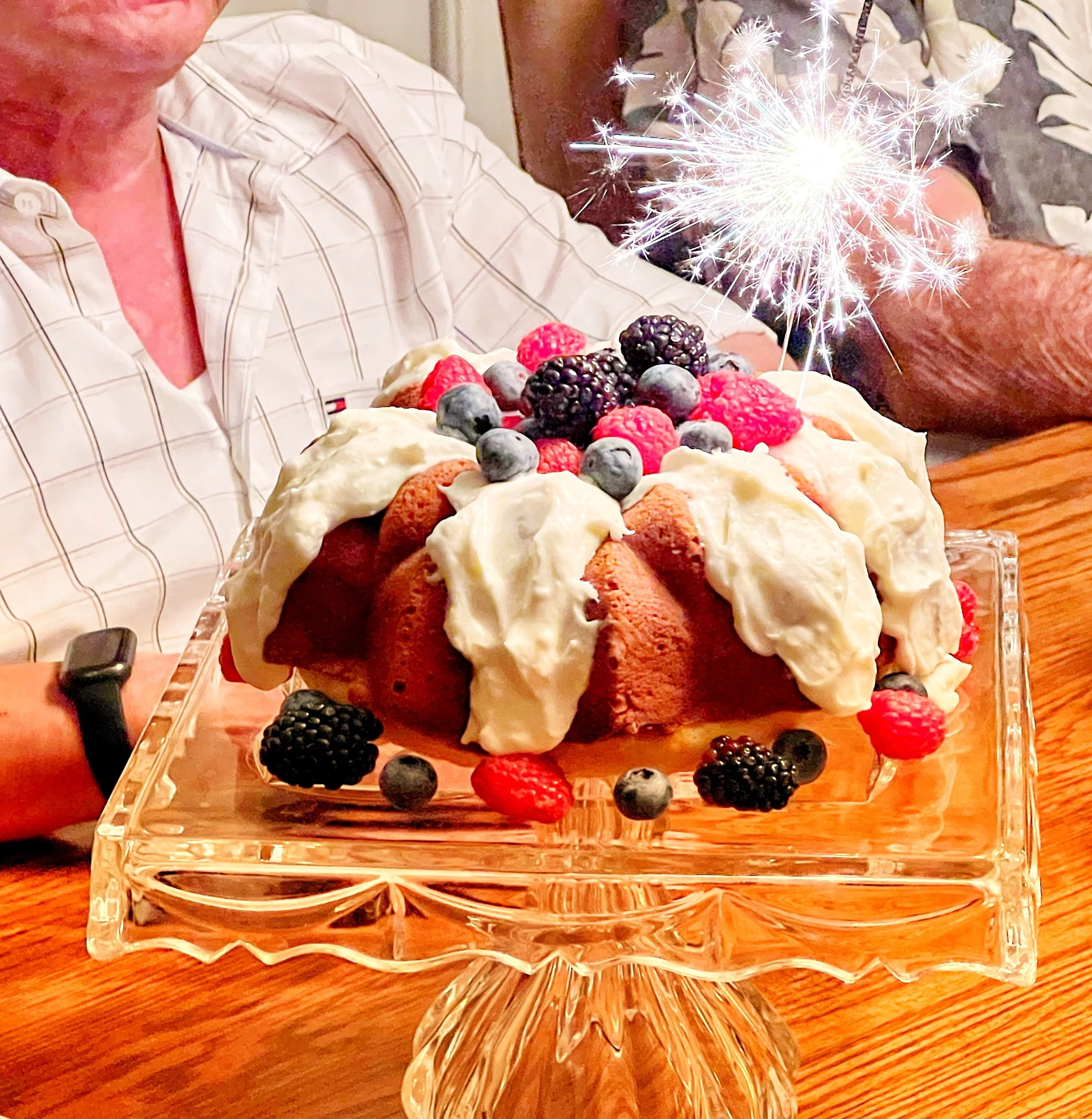 Whipped Cream Bundt Cake — Deno's Diner