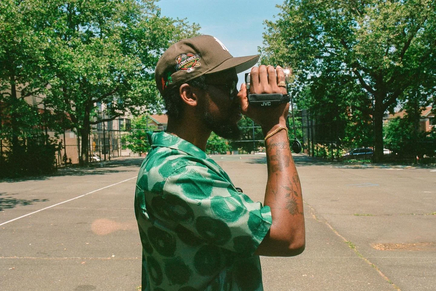 Thanks @highsnobiety &amp; @oxygenbanking 💫 

Big Shoutout to @richvibes @trillsun ✨🤞🏾
 
📸 @malcolmxmcneil snapped on these of course🗣🔥📶

Full interview in bio 👊🏾