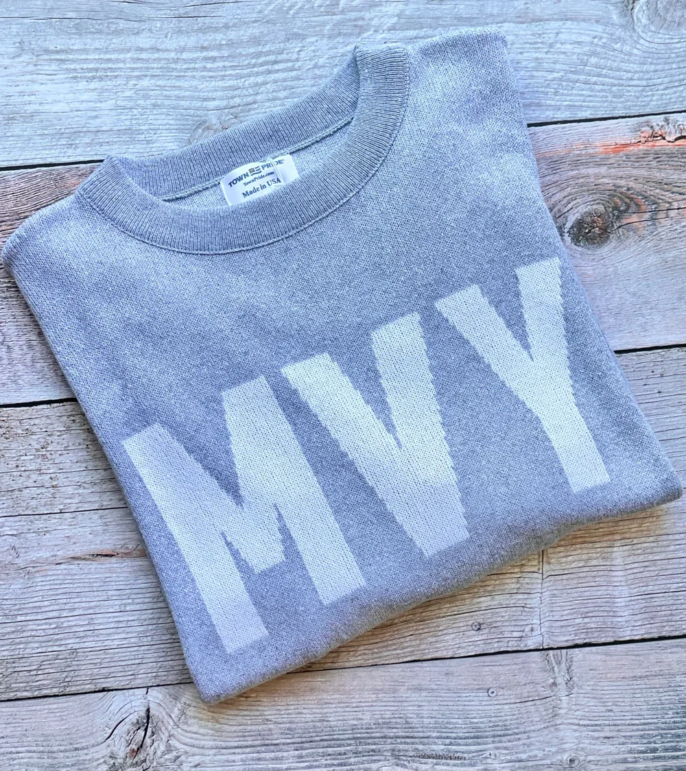 Crewneck MVY Sweater — Coastal Supply Co. - Martha