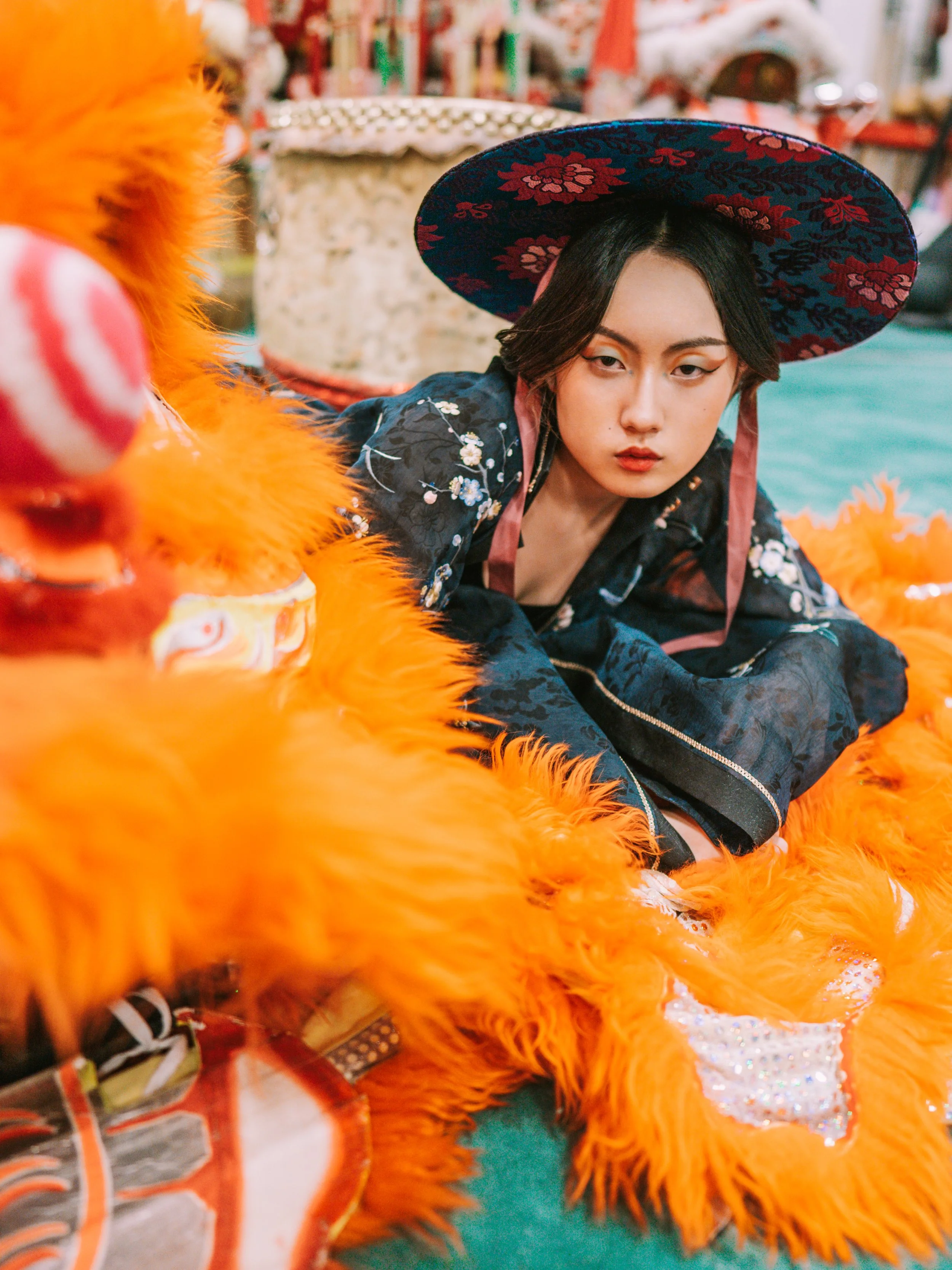 Photography by Tina Han. Styling and makeup by Yue Chen 