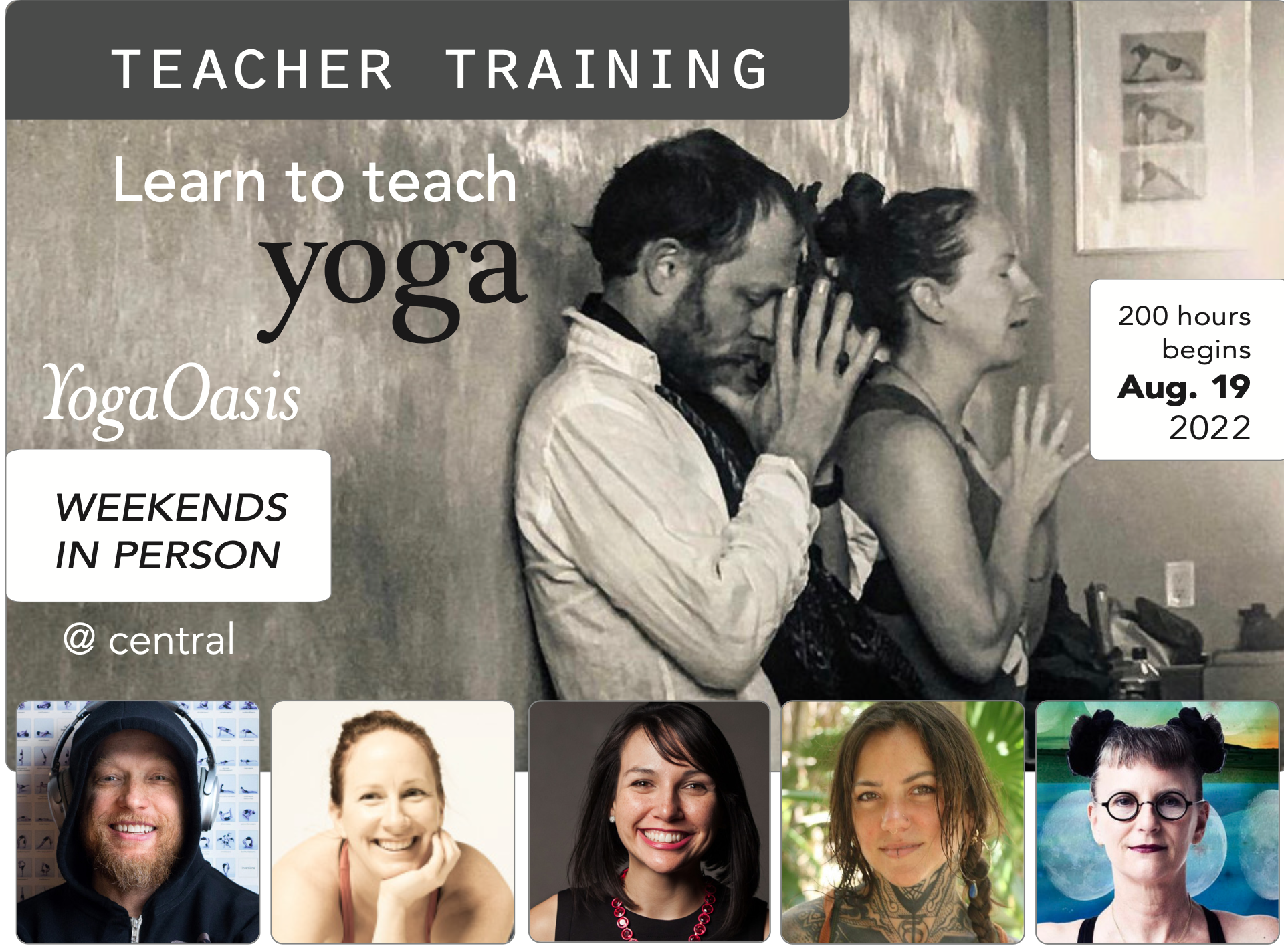 YogaOasis' 200-Hour Yoga Teacher Training
