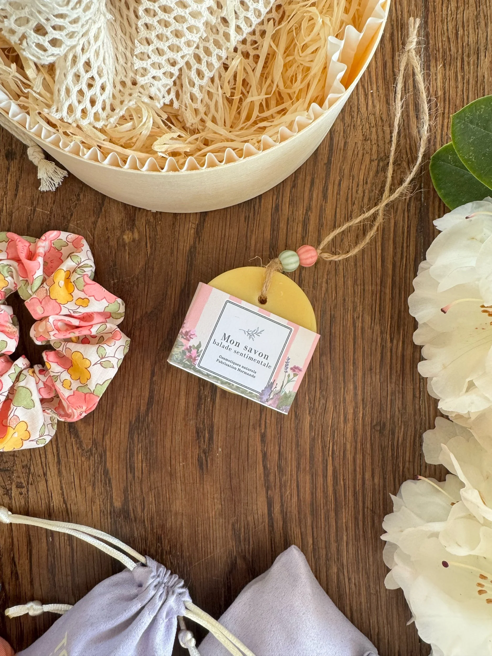 Savon soin Balade sentimentale [à suspendre - personnalisable]