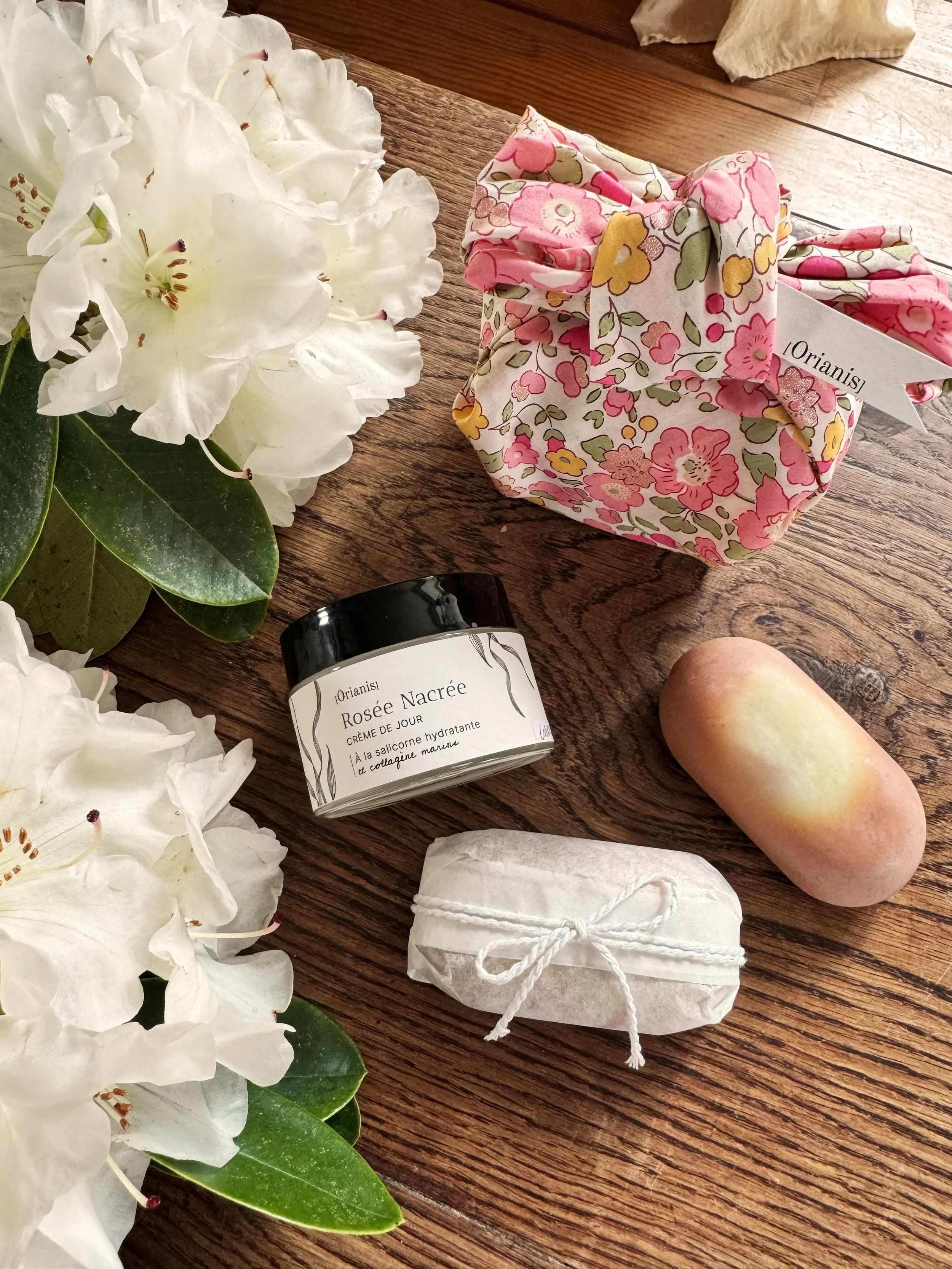 Petit Furoshiki "LIBERTY FLEURI"