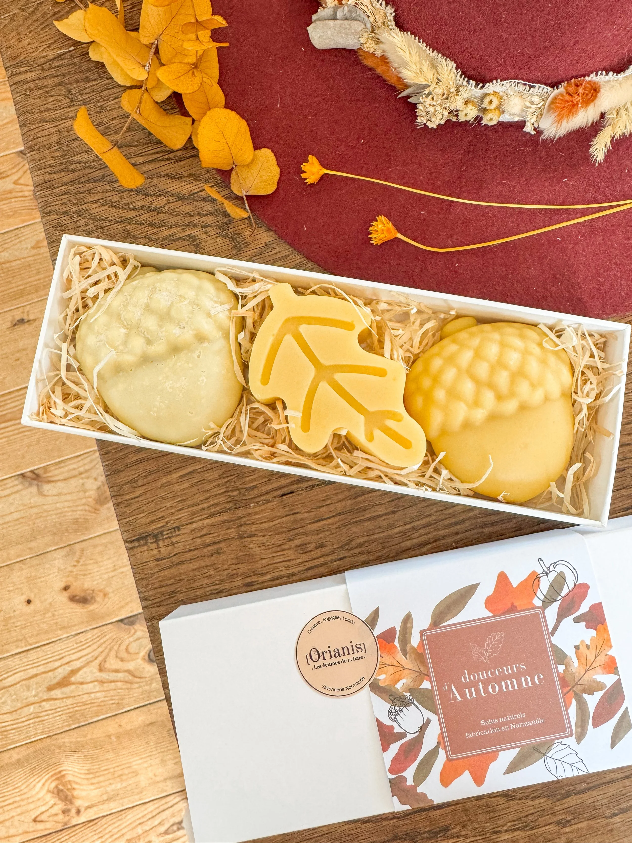 Coffret savons - Douceurs d'automne