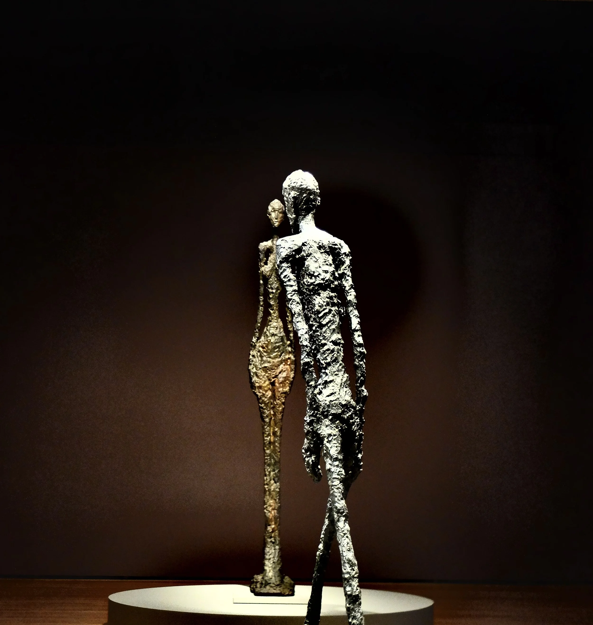 Pas de Deux 10"x14", printed on metal