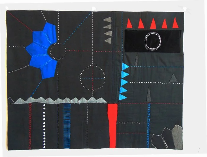 Mary Ann Tipple, Nightwatcher 29.5" x 25.5" As twilight fades into midnight blue, night sounds rise $2000