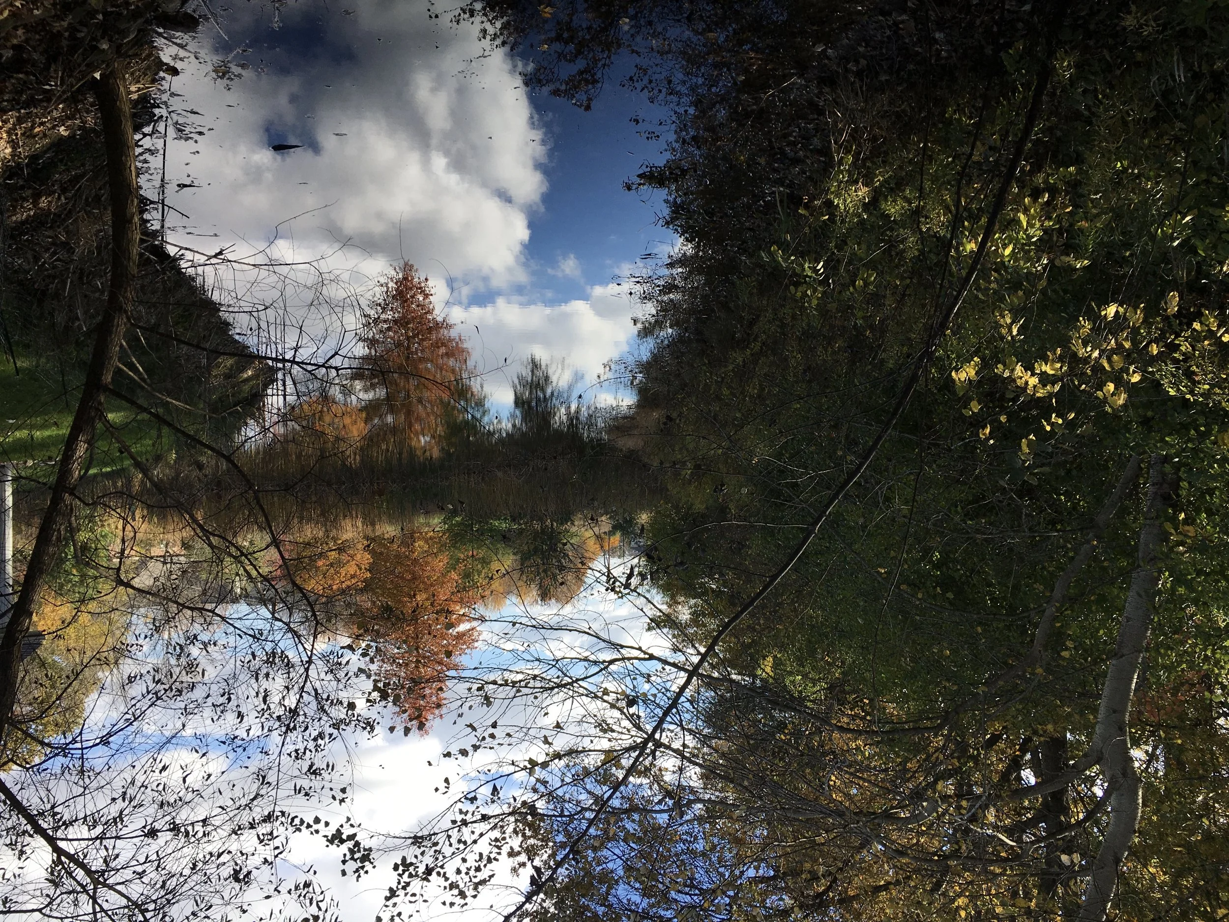 Through the Keyhole 10"x14", printed on metal
