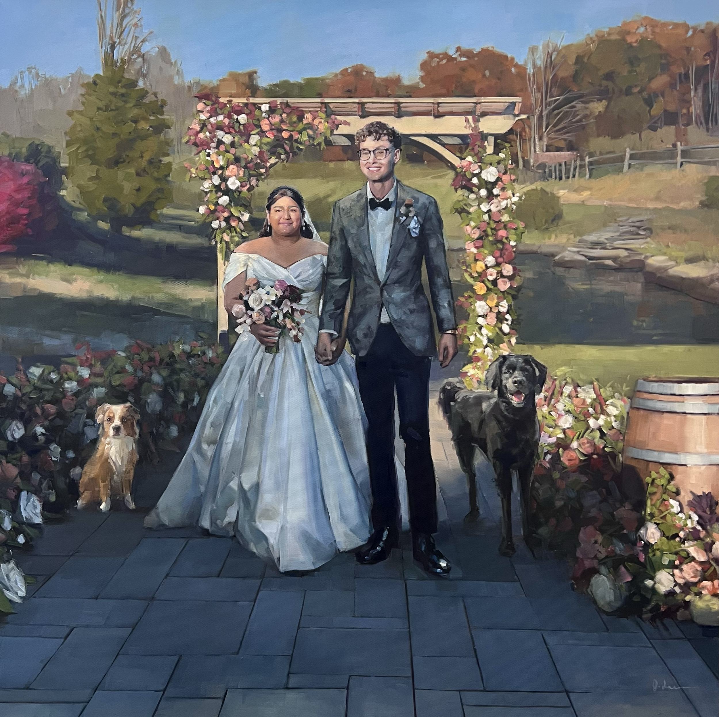 30" x 30" - Bear Brook Valley - Fredon Township, NJ