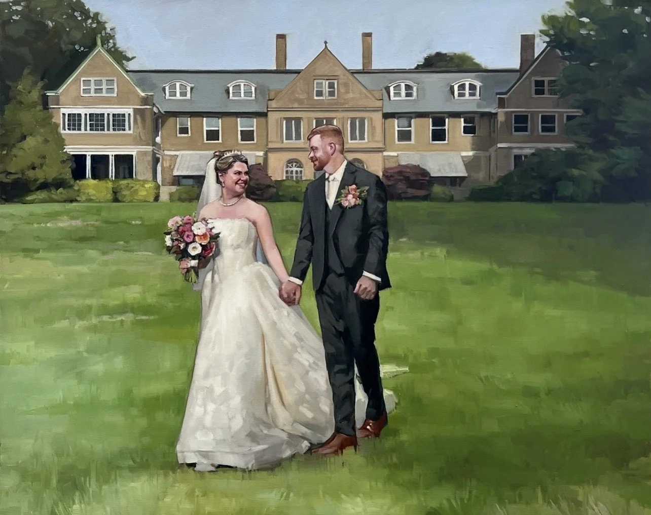 24" x 30" - Blithewold Mansion - Bristol, RI