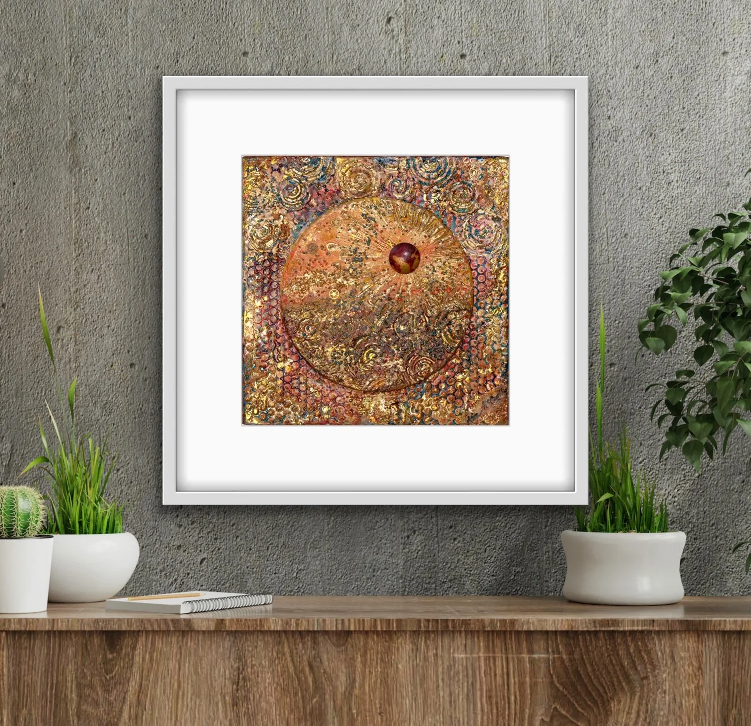 Harvest Moon 12" x 12"