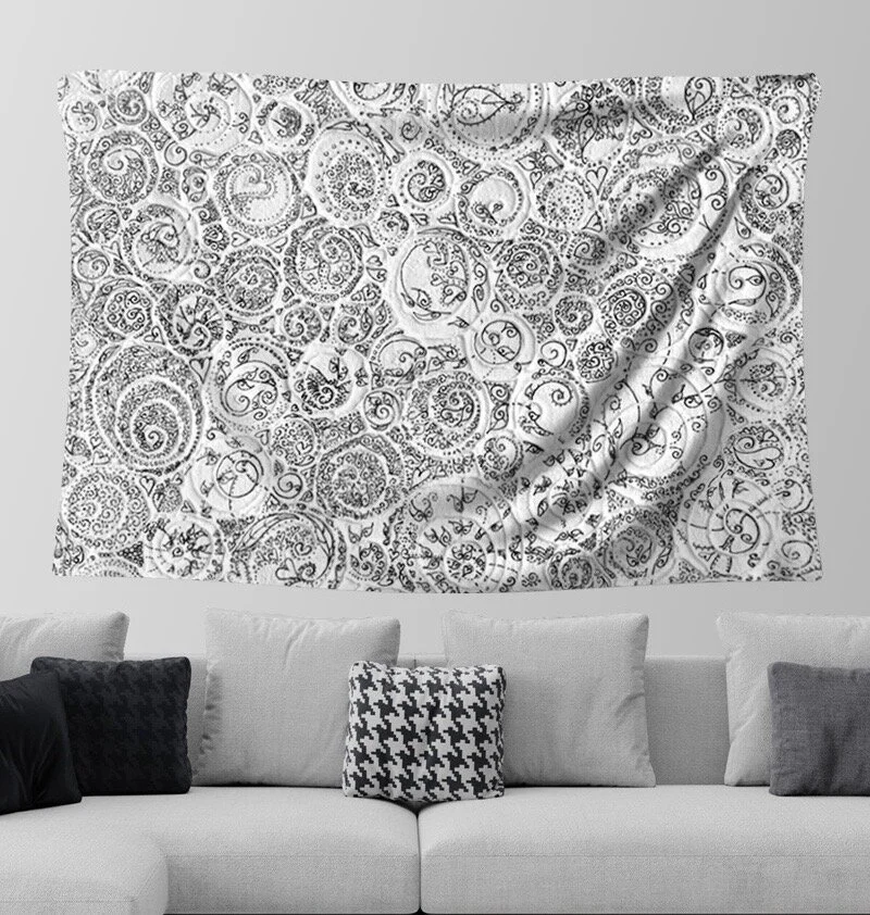 HeartSpaceWhtLargeTapestry.jpeg