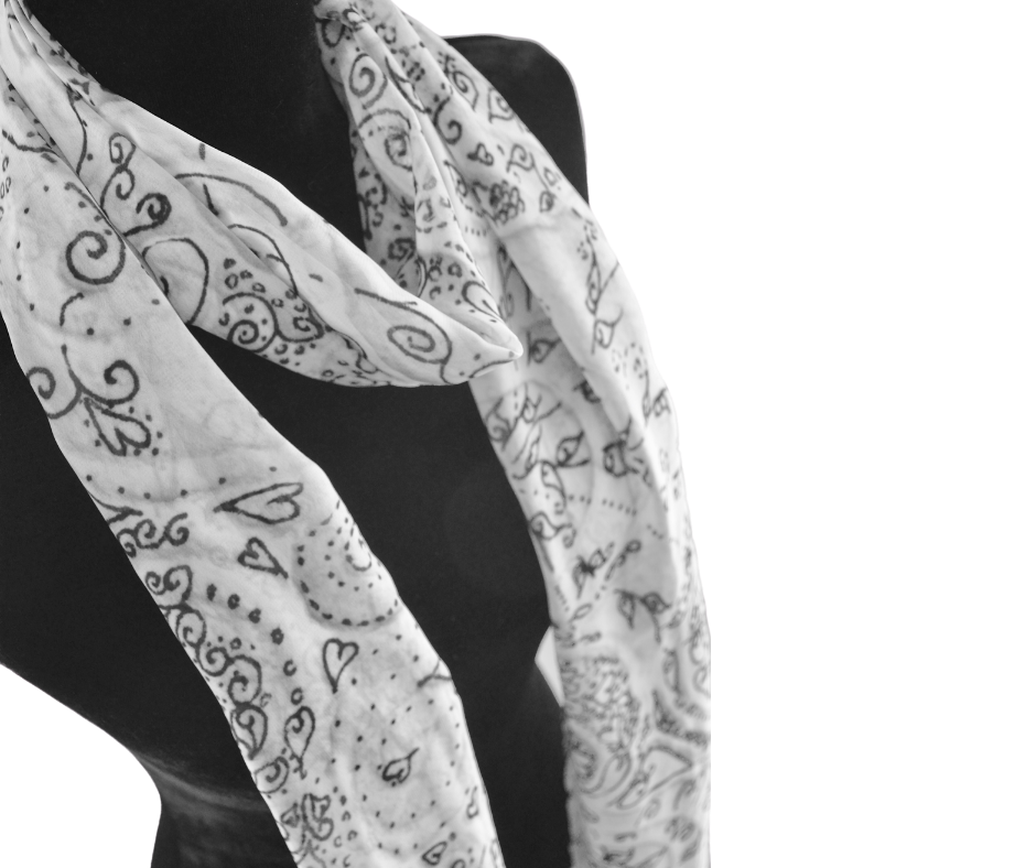 Chiffon Scarf - Journey of Love