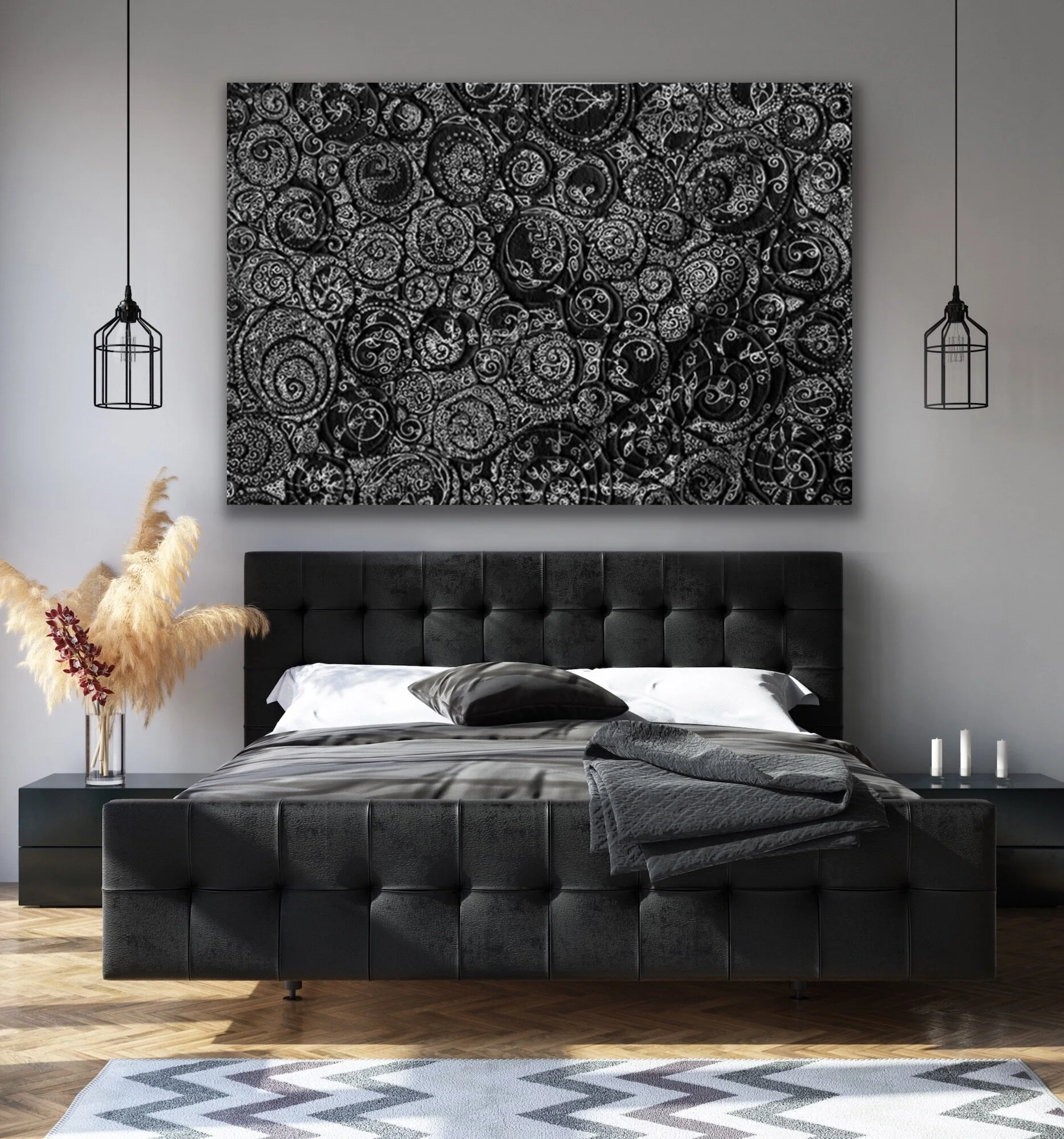 Large Tapestry - Galaxy of Love