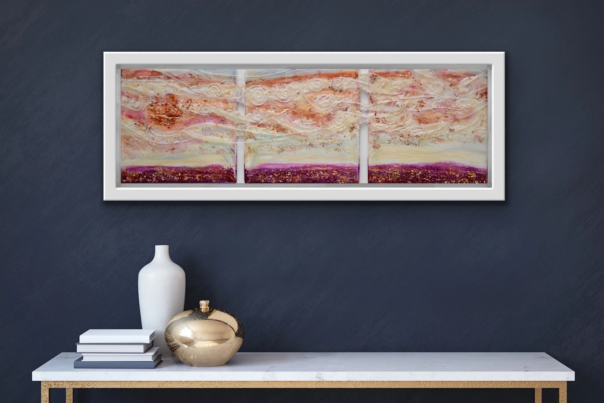 New Dawn’s Blush  10.25"x21.25"