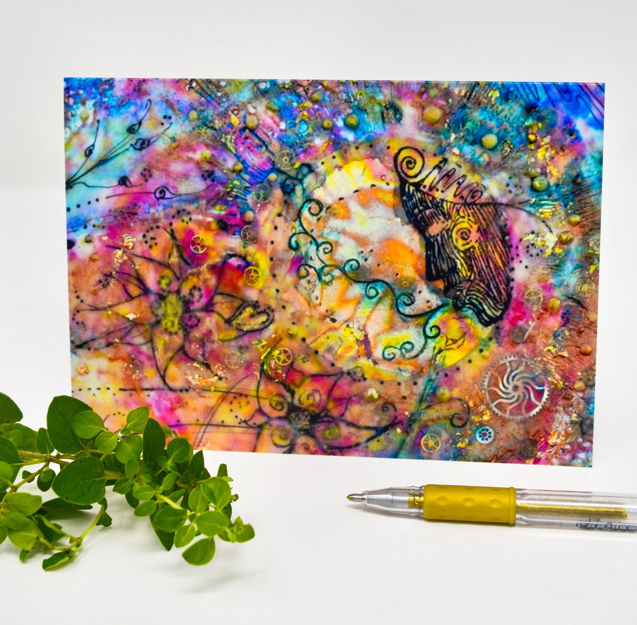 "Her Guidance" Art Card