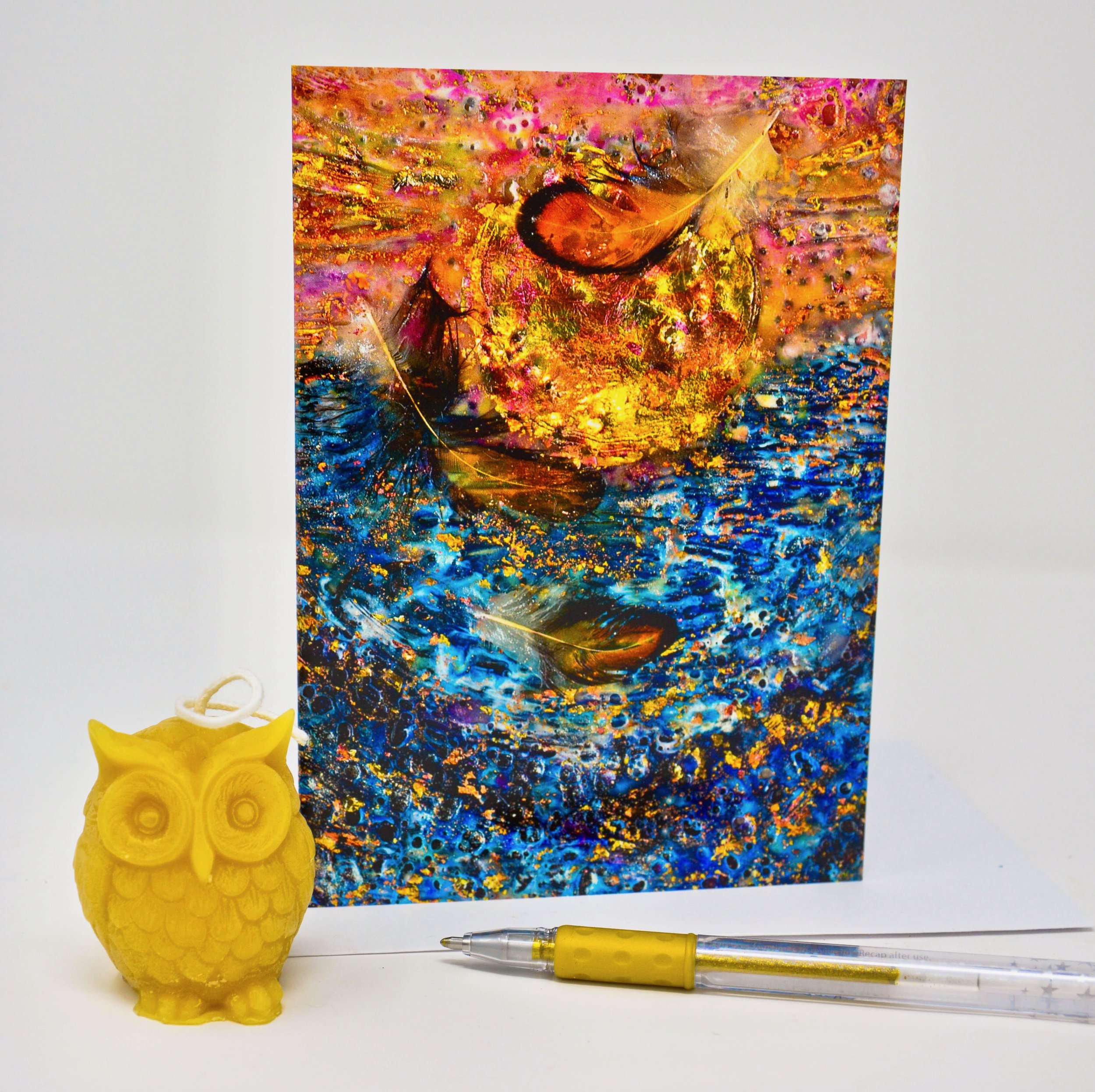 "Gentle Guidance" Art Card