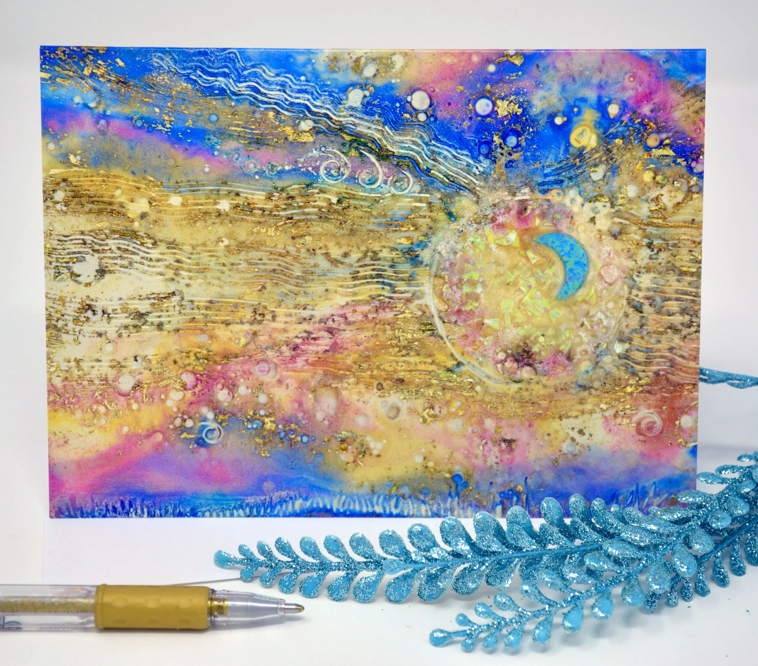 "Celestial Rhythms" Art Card