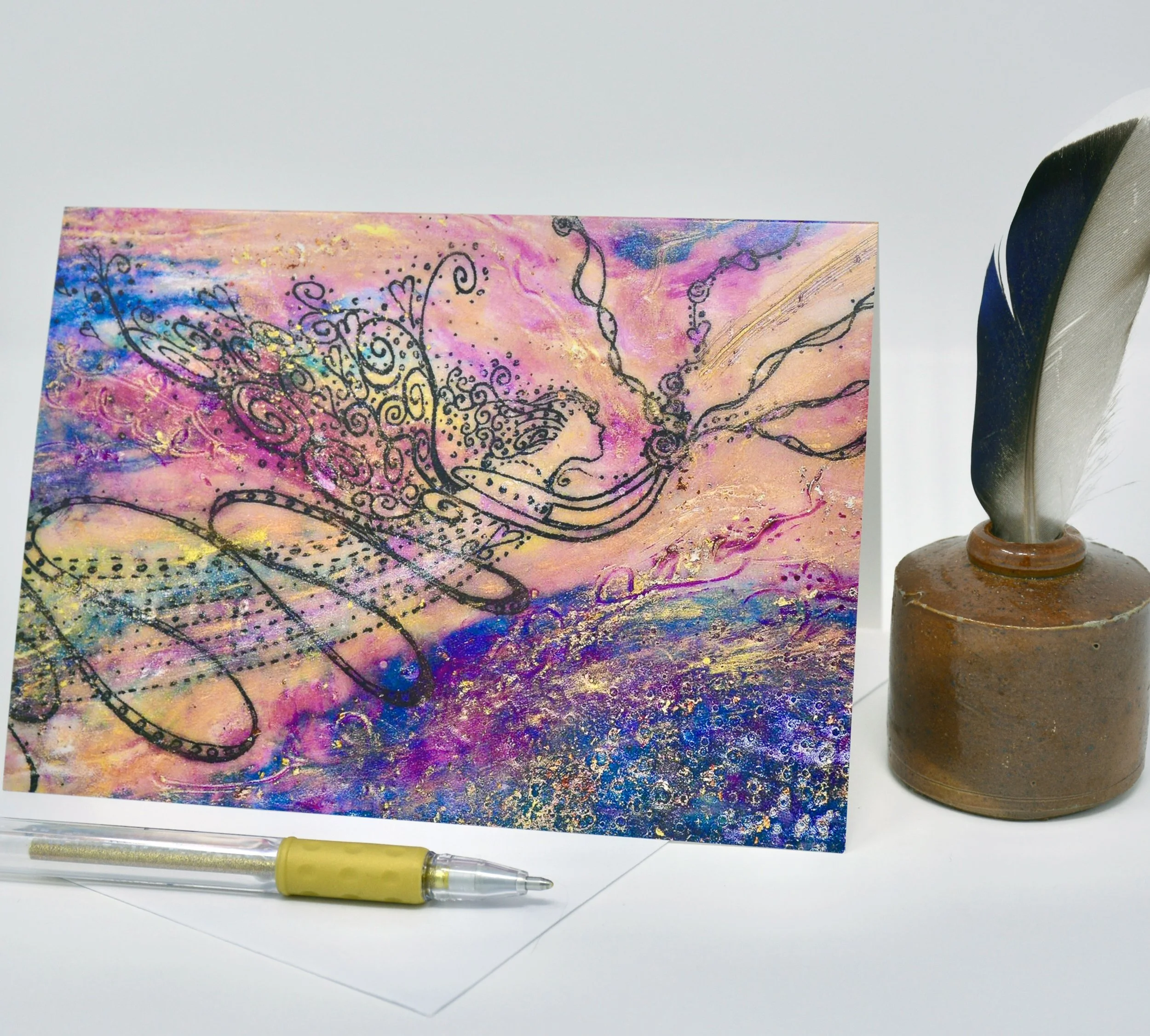"Angels of Love" Art Card