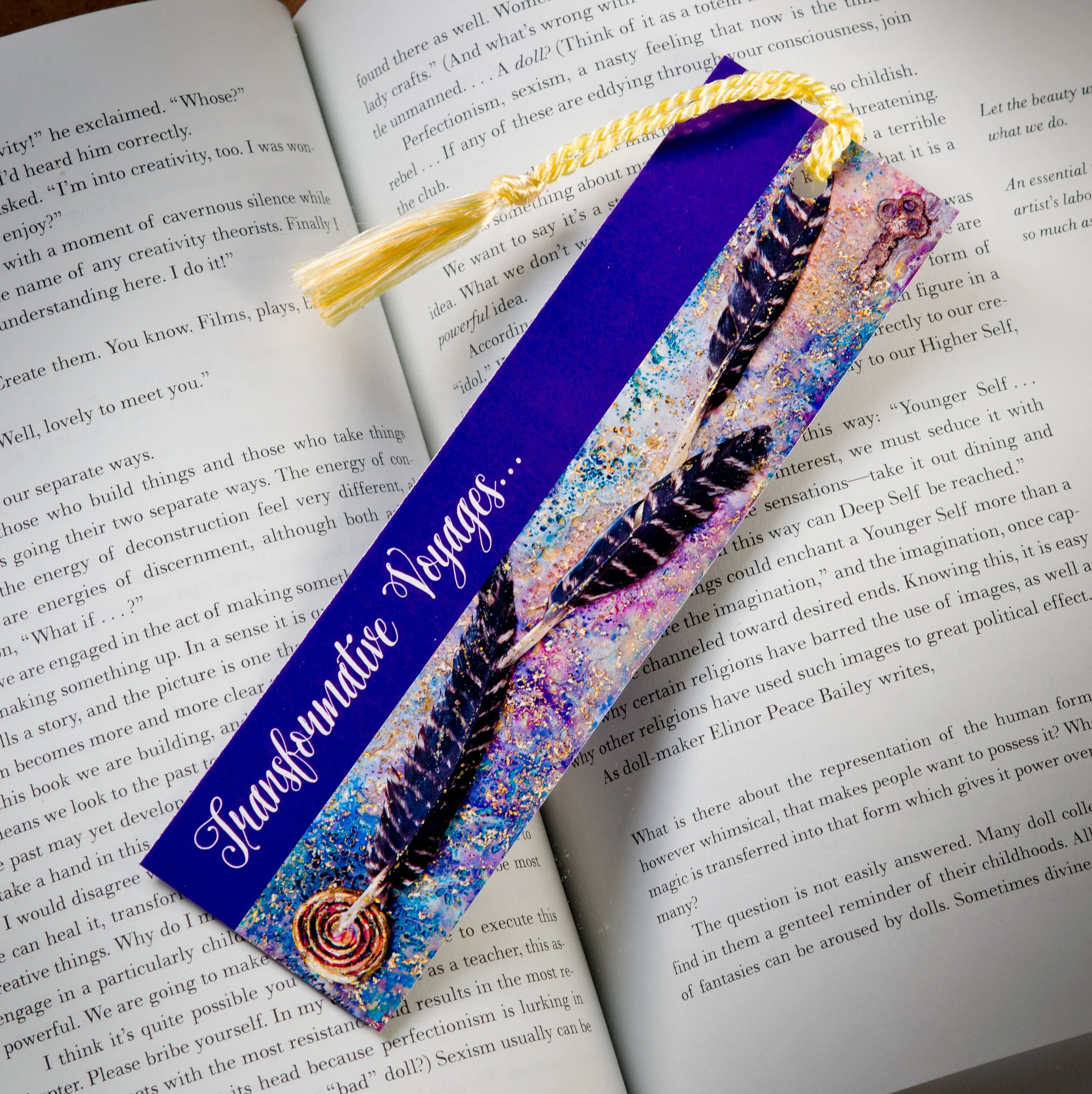 "Transformative Voyages" Bookmark