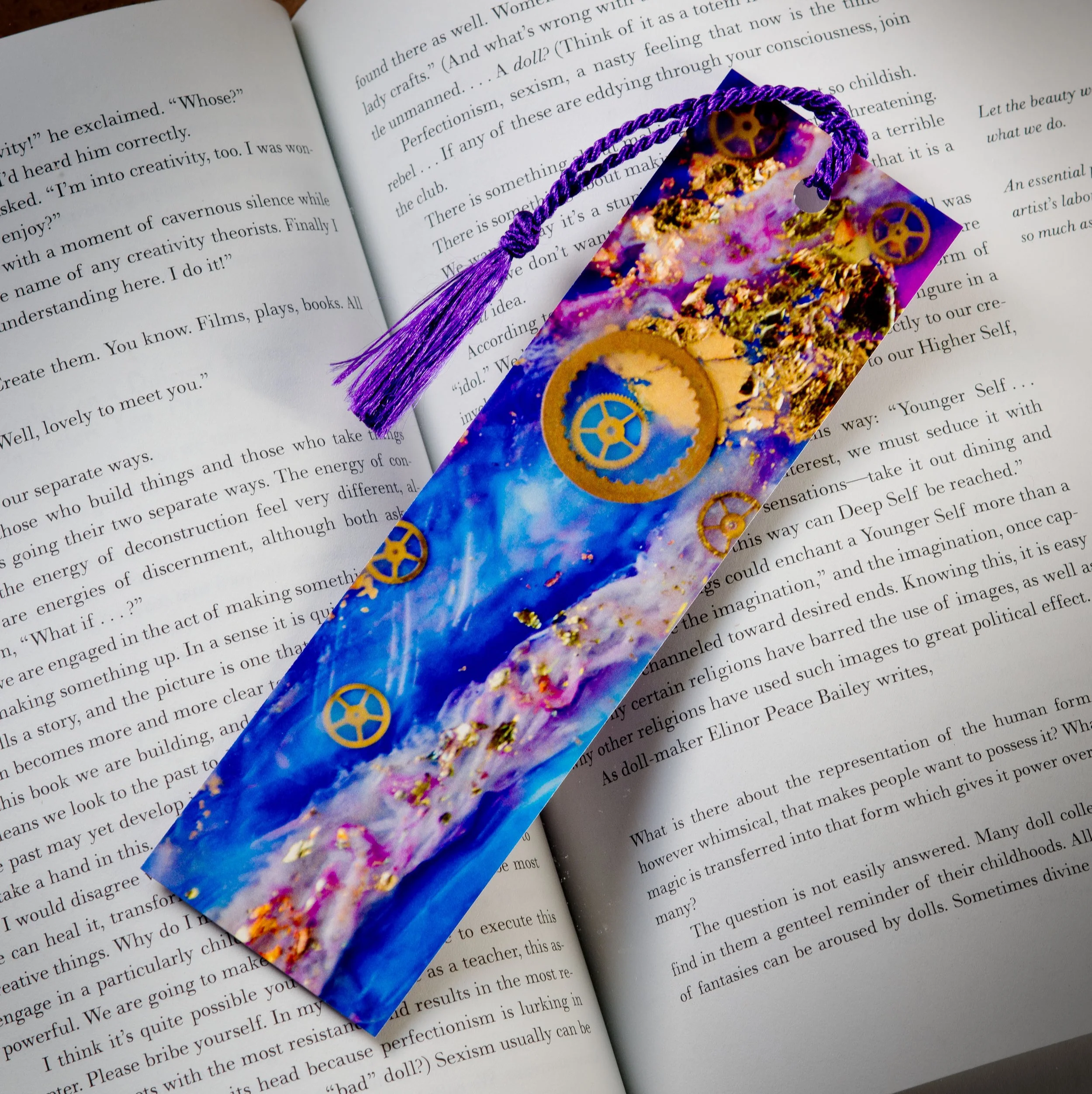 "Steampunk Rhythms" Bookmark