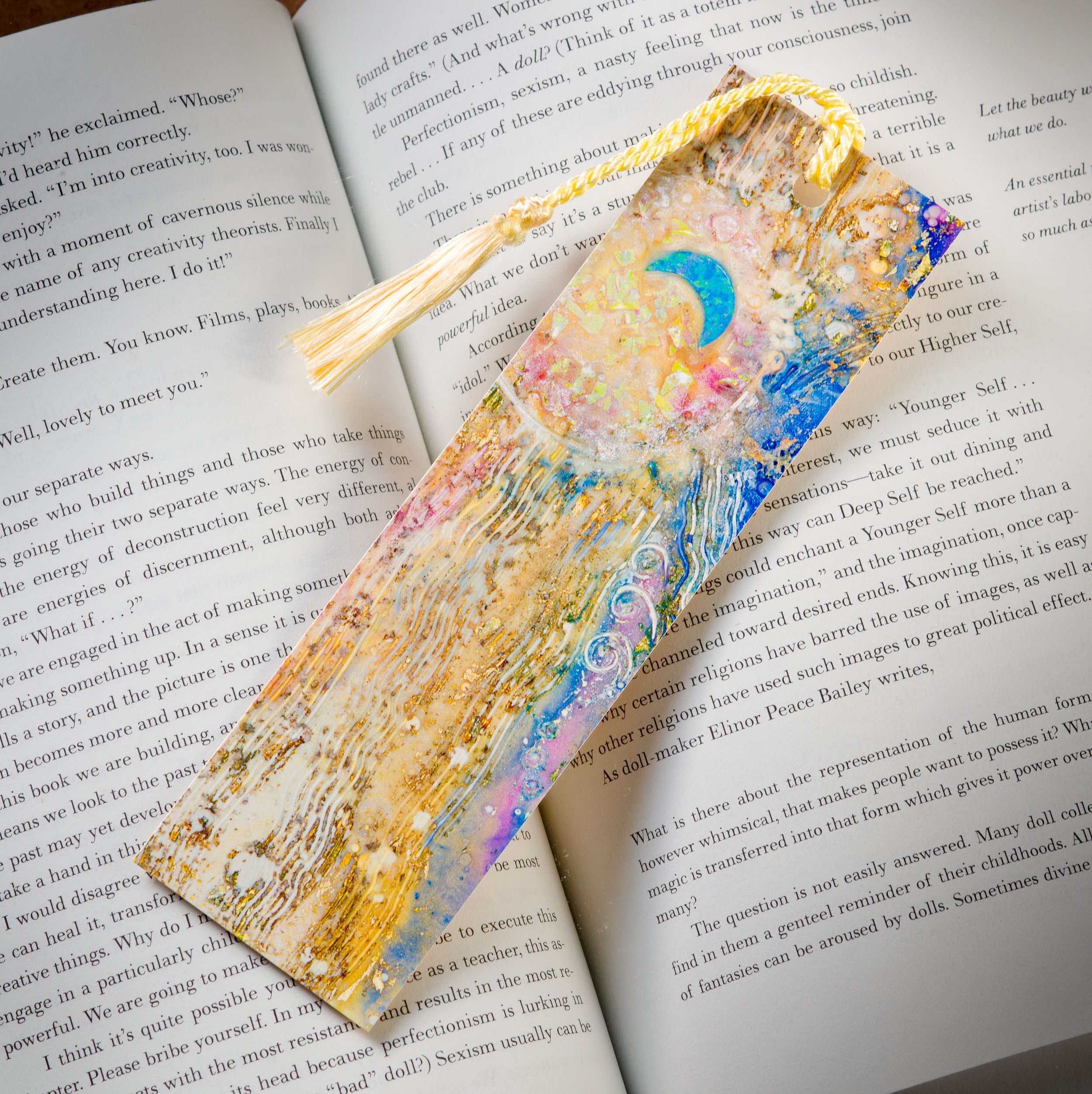 "Celestial Rhythms" Bookmark