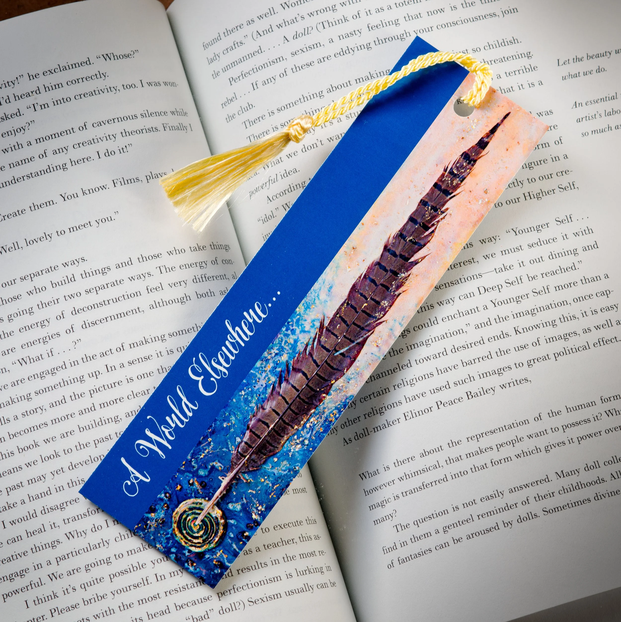 "A World Elsewhere" Bookmark