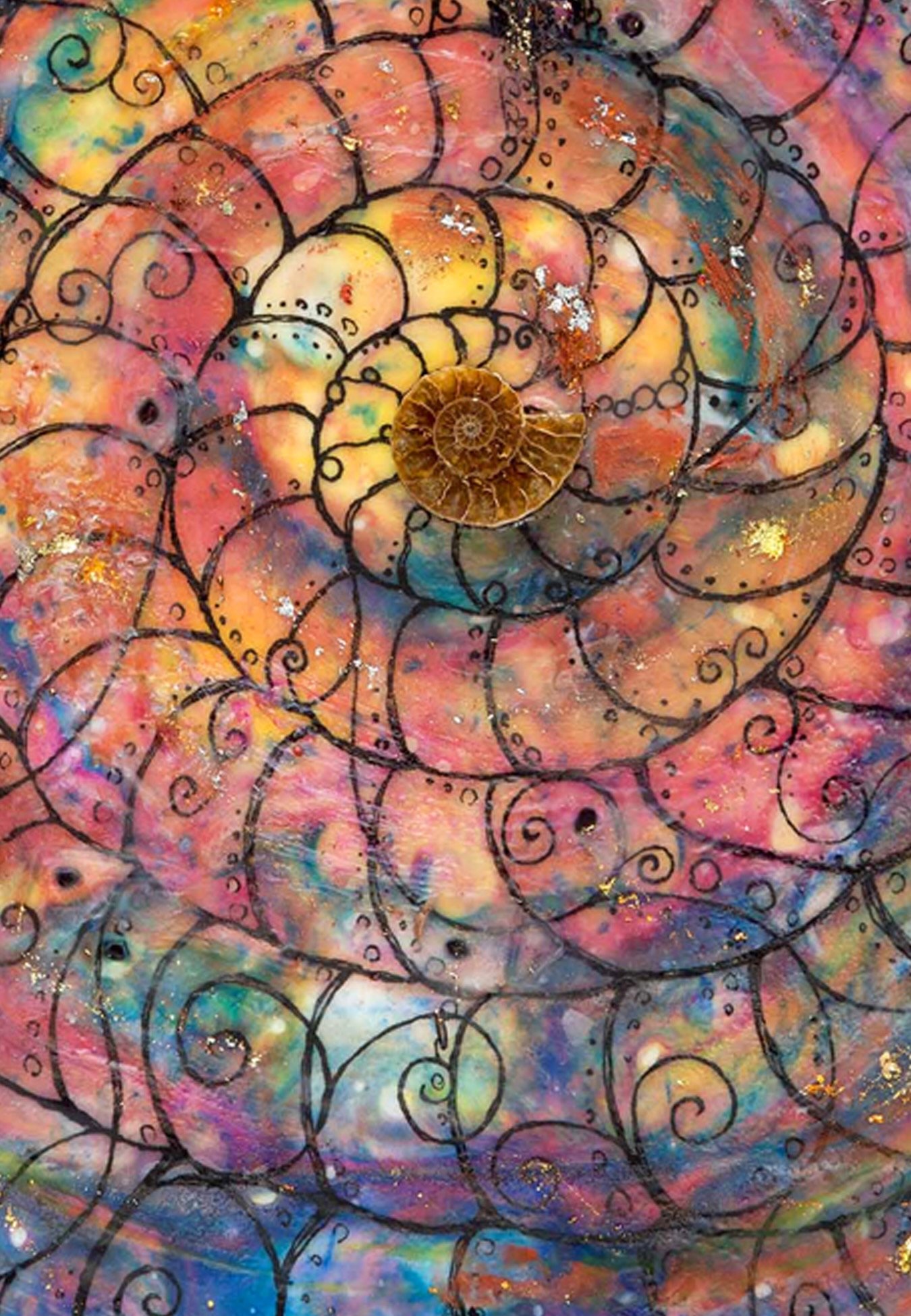 Ancestral Ammonite KimMcCarthy Art Card.jpeg