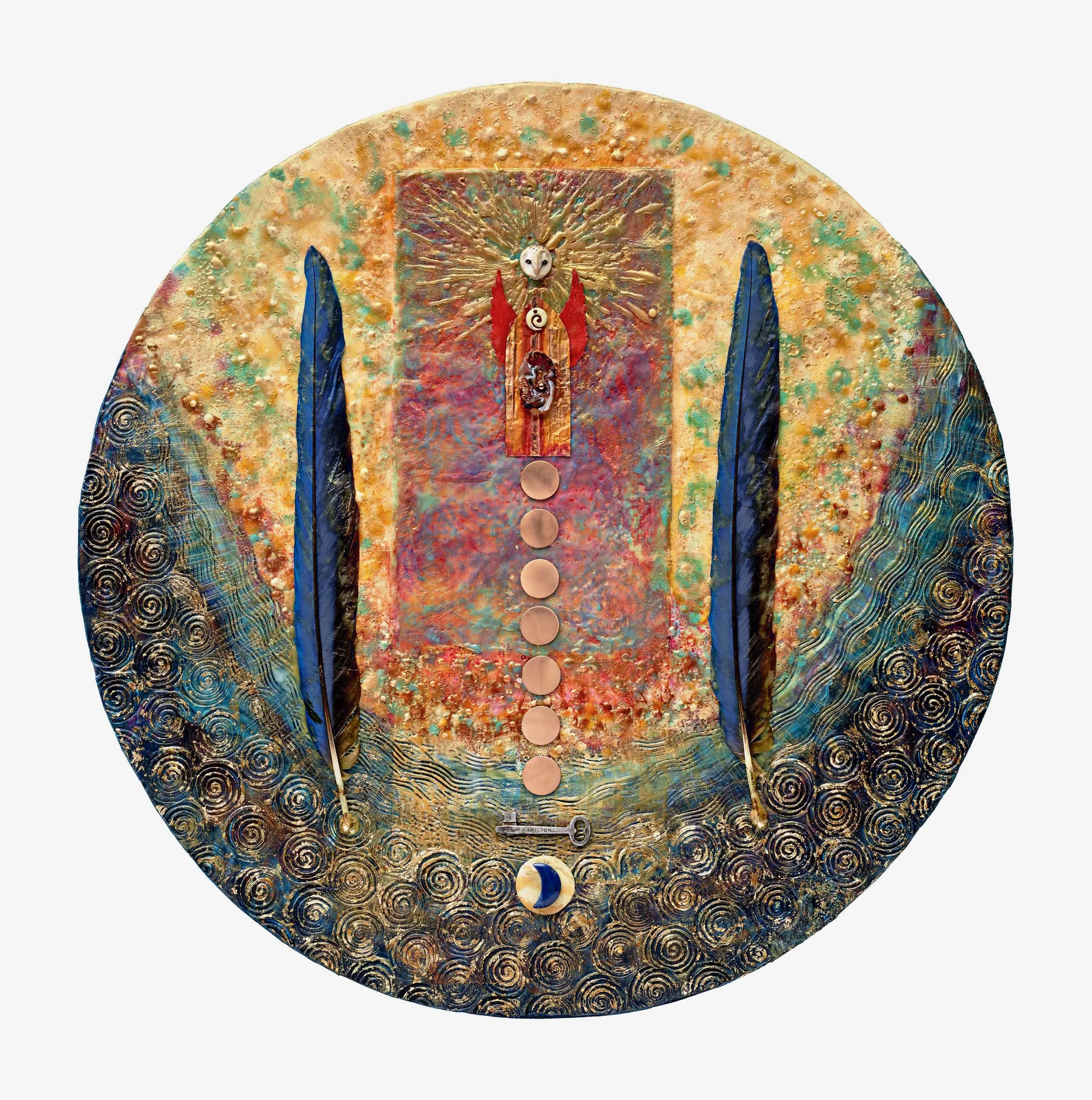 "Knowing"   24" diameter Ltd. Edition Fine Art Print