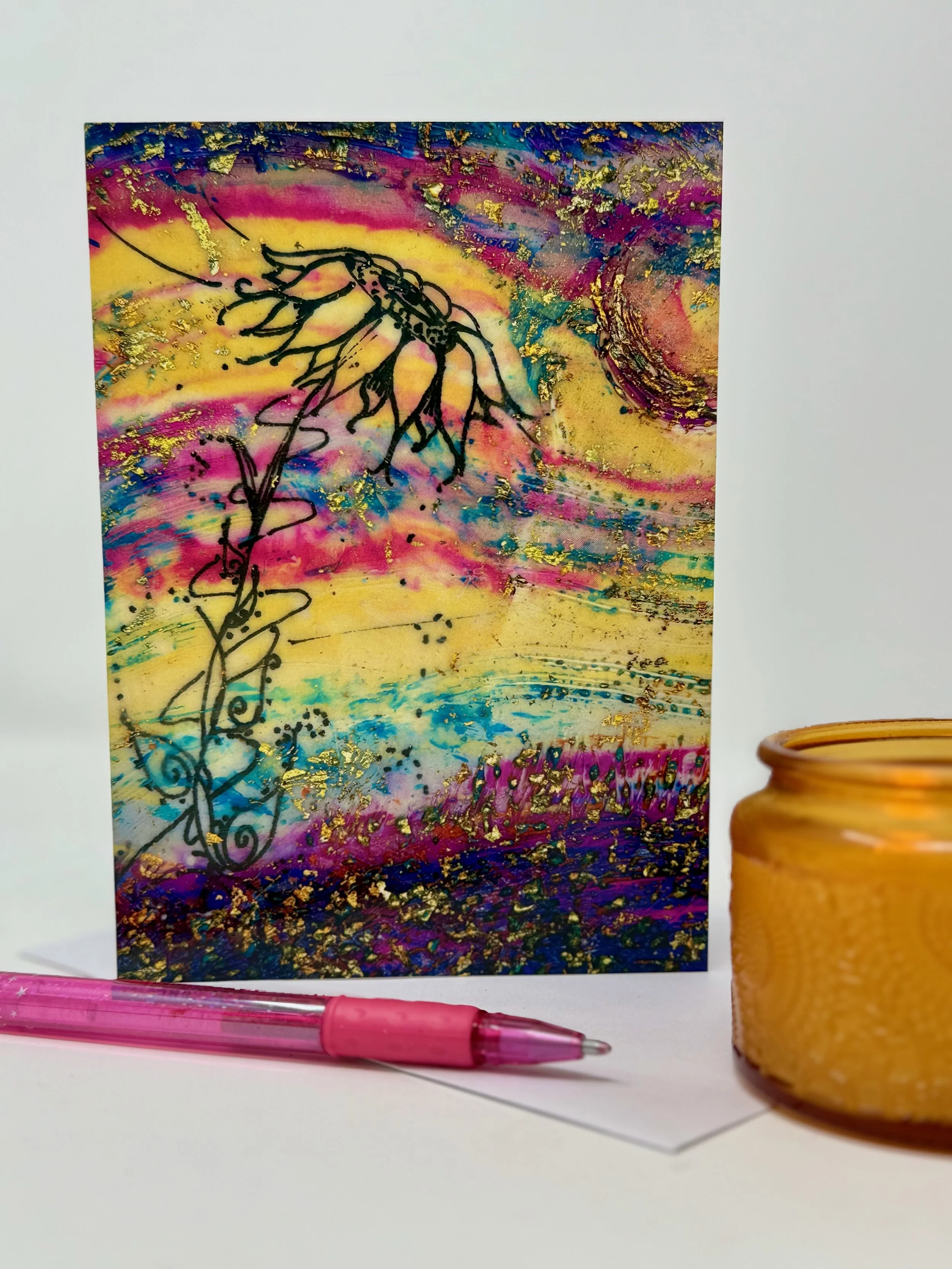 Turning to the Light Art Card