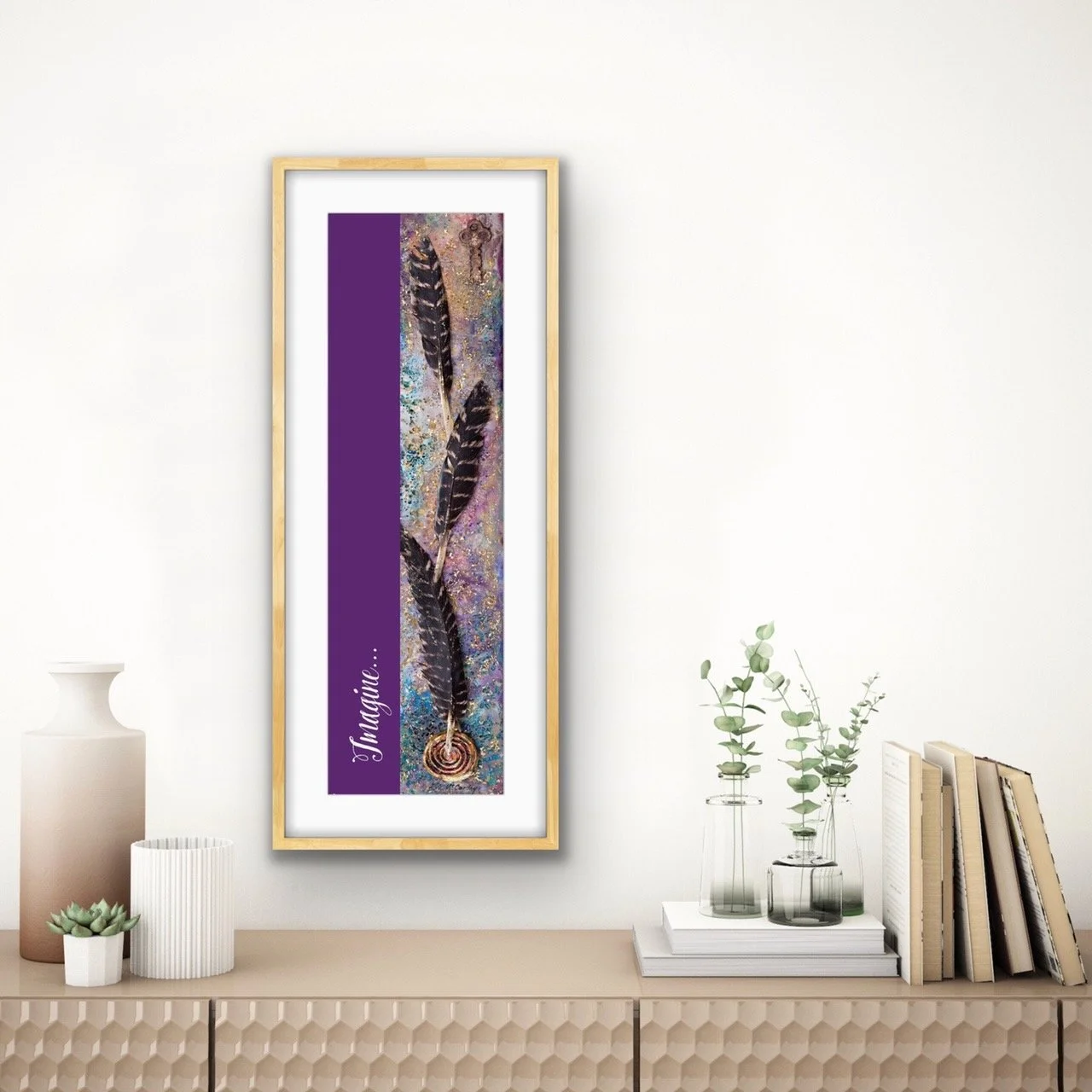 "Imagine" 21" x 6" Ltd. Edition