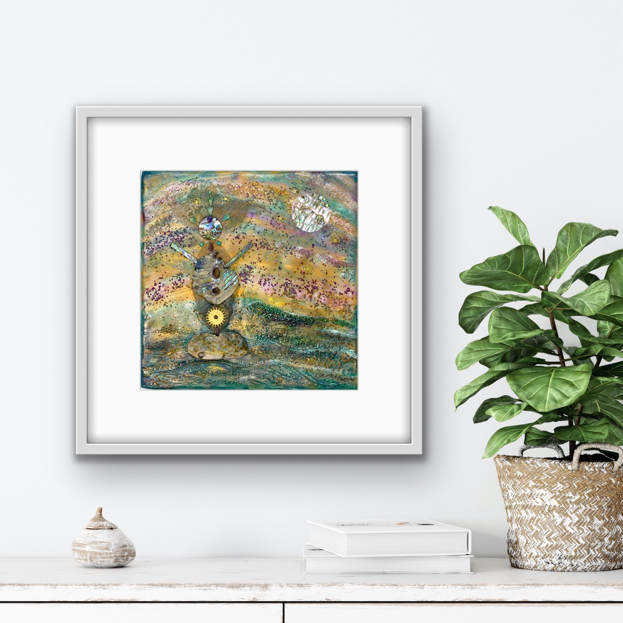 "Transformational Tides"  12" x 12"