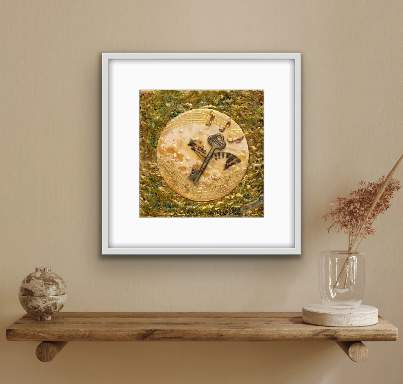 "Precious Memories"  12" x 12"