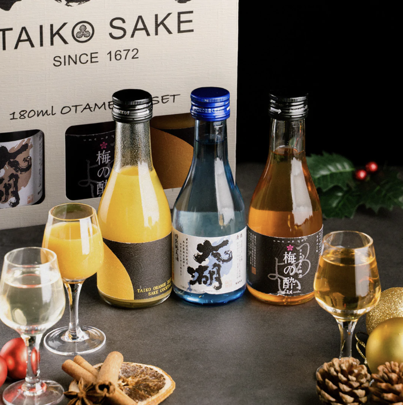 大湖清酒試飲套裝 Taiko Sake Tasting Set