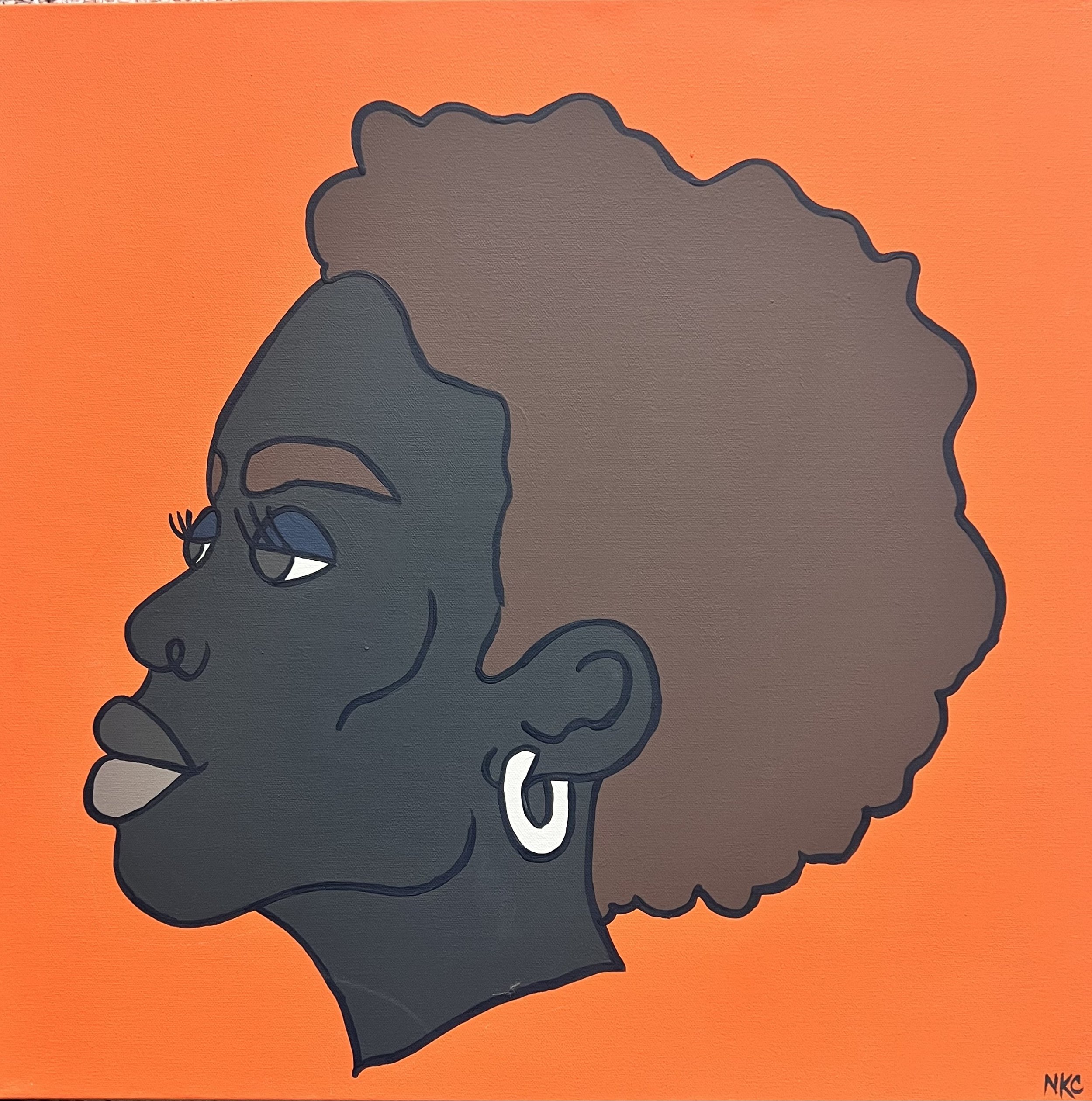 Hawah
24" x 24"
Acrylic on canvas
2024